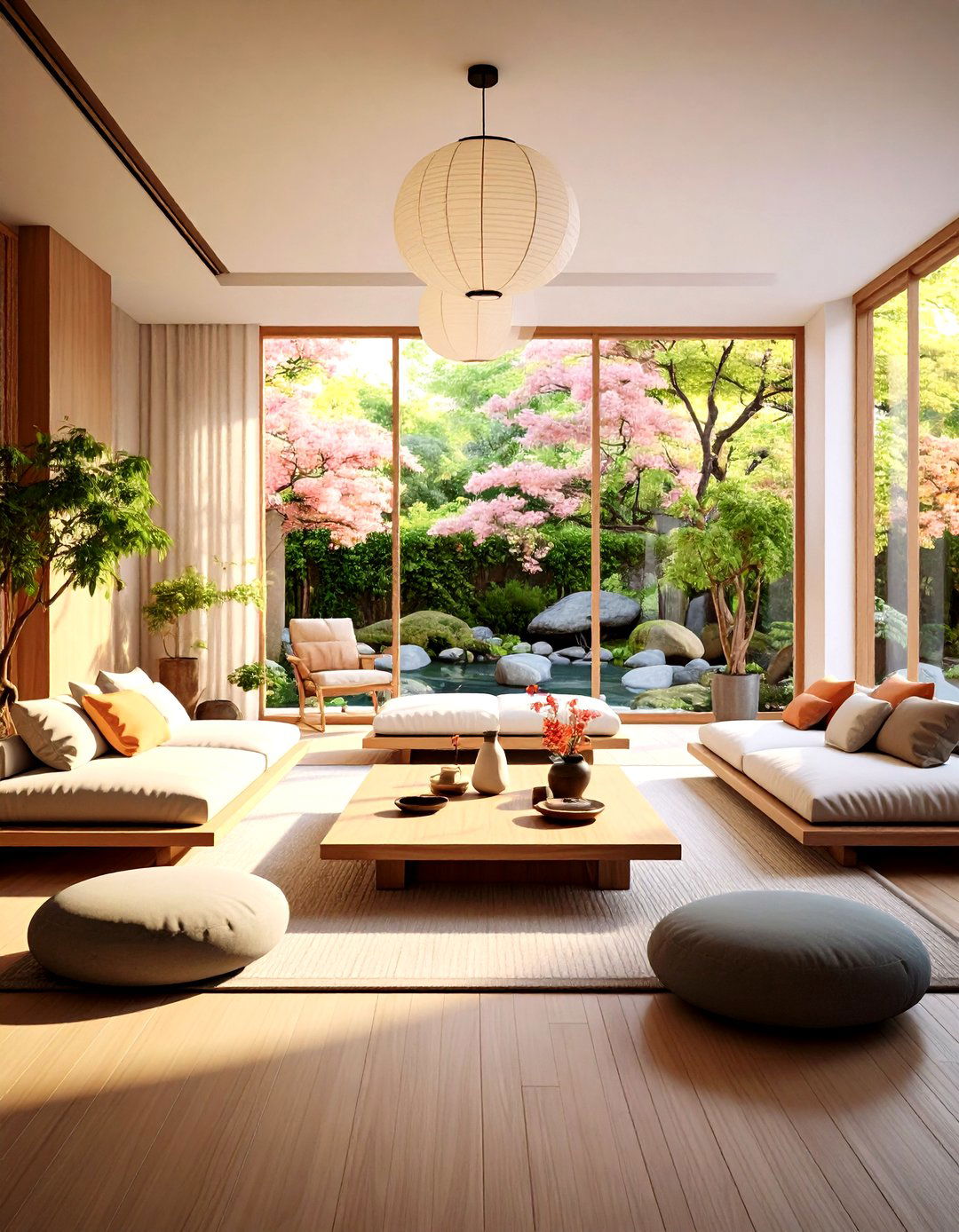 Zen Garden Inspiration Layout - 24 Minimalist Modern Boho Living Room Ideas