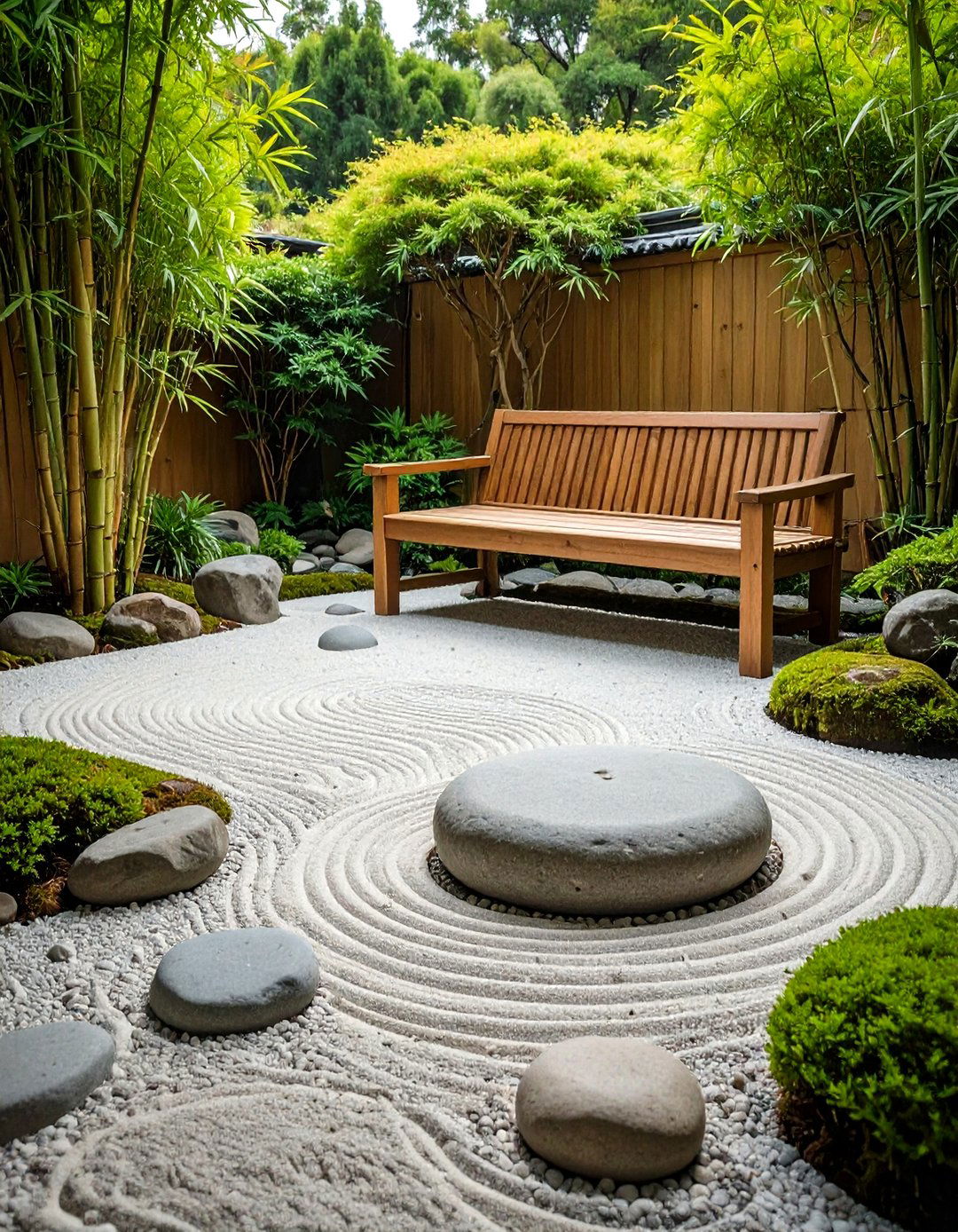 Zen Garden Meditation Spaces - 24 Garden Centerpiece Ideas
