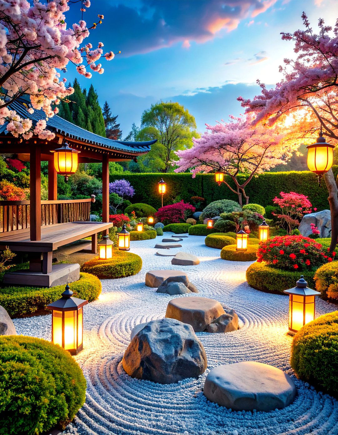 Zen Garden Parterre Fusion - 24 Parterre Garden Ideas
