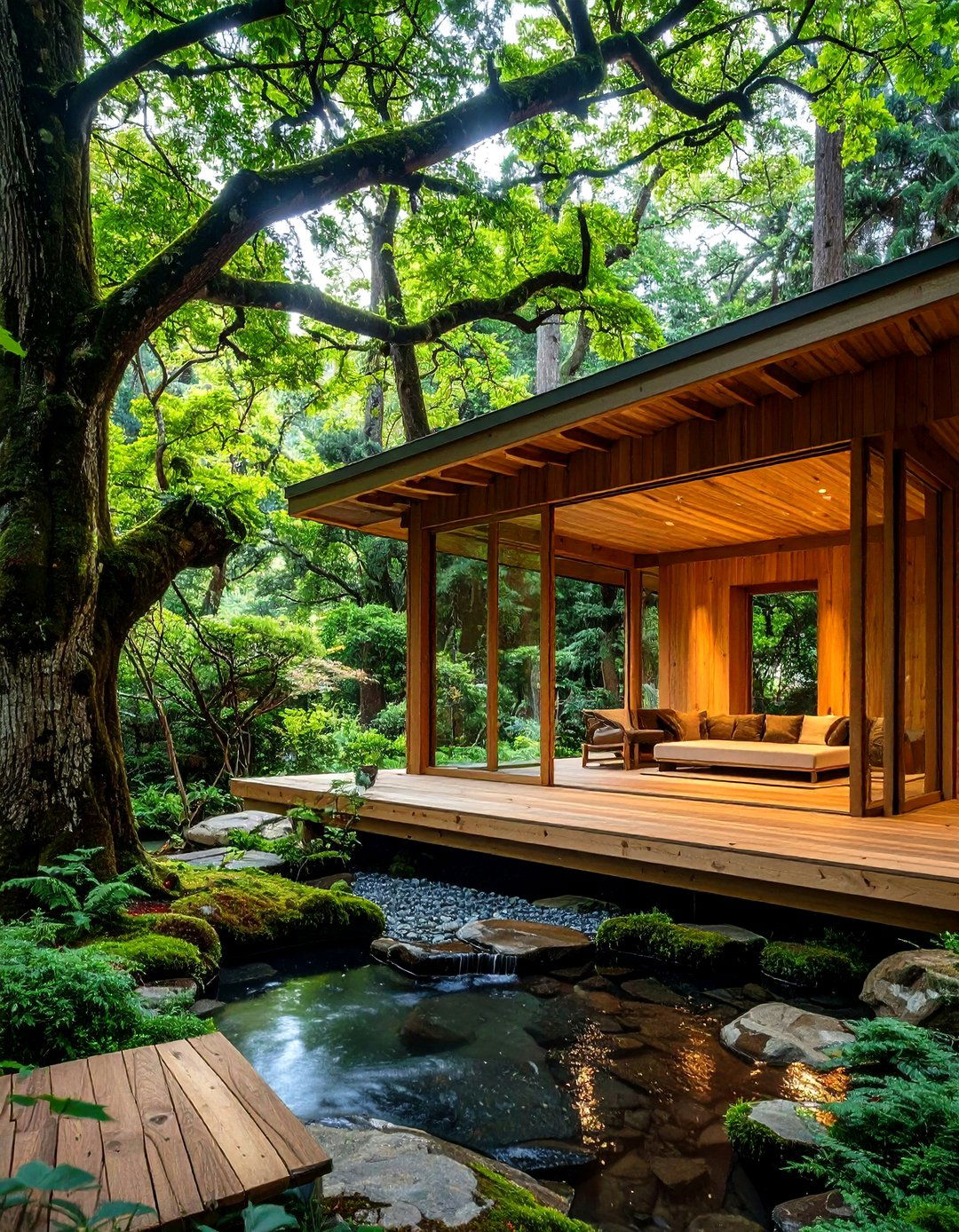 Zen Garden Tree House - 24 Tree House Ideas