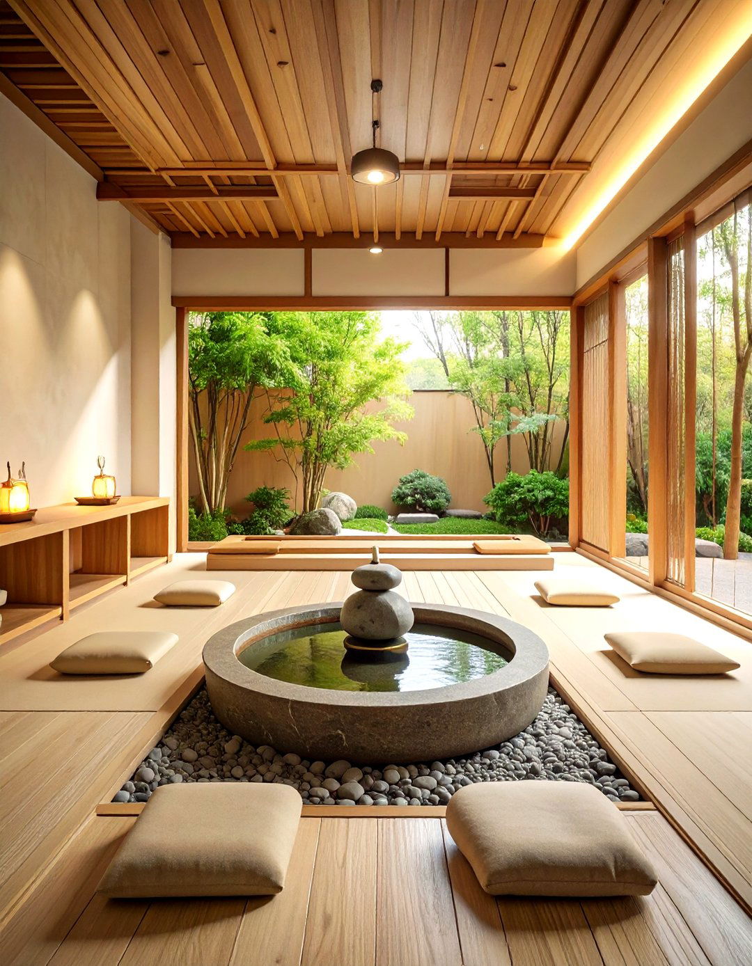 Zen Inspired Meditation Facial Room - 24 Facial Room Ideas