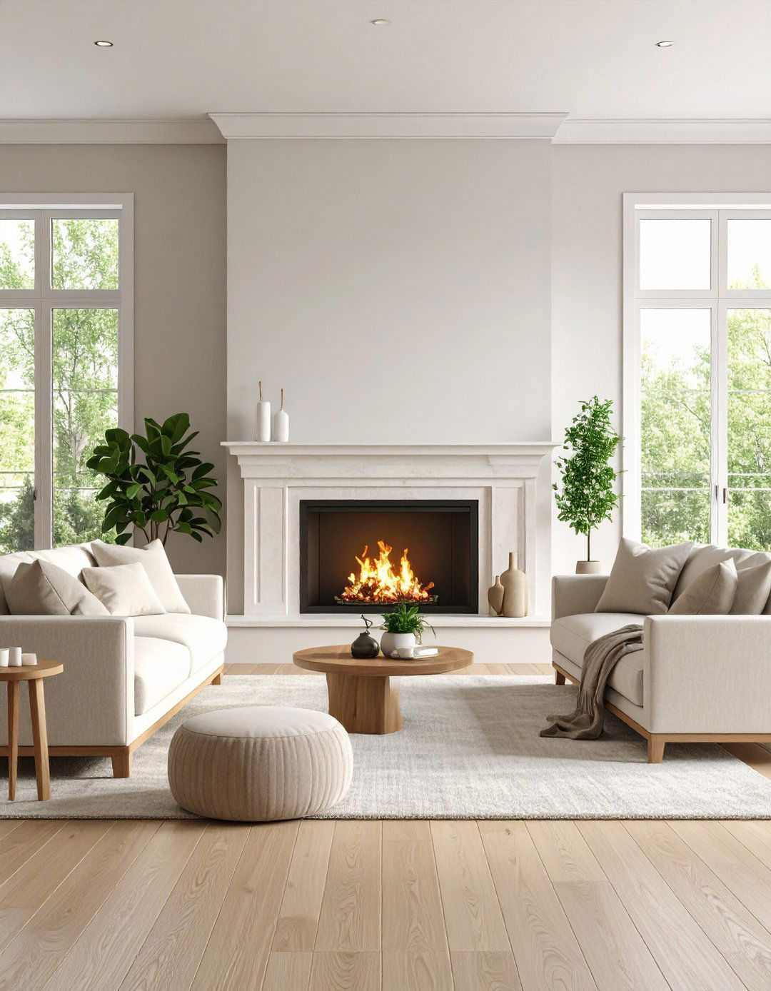 Zen Inspired Minimalist Quartz Fireplace - 24 Quartz Fireplace Surround Ideas