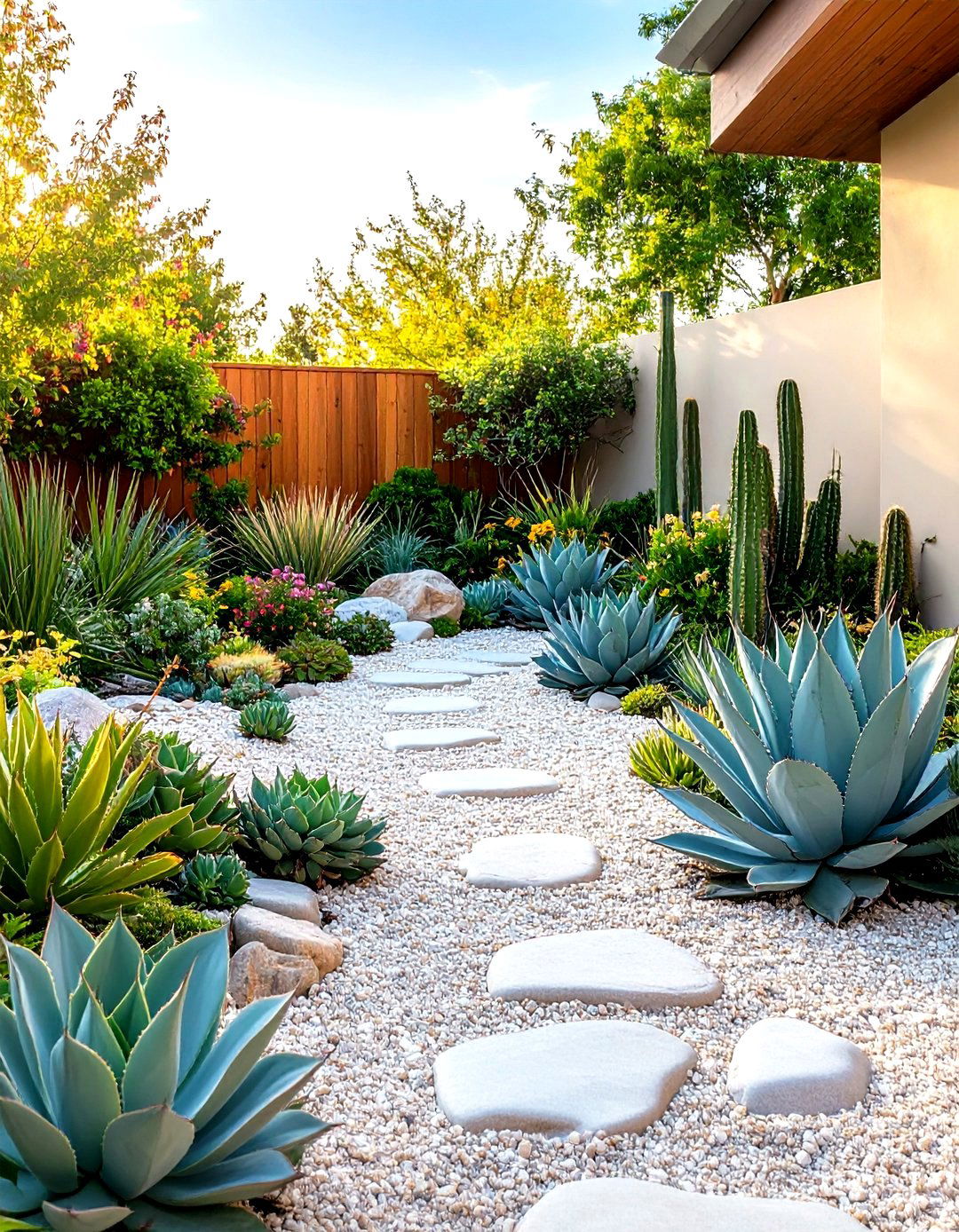 Zen Minimalist Garden - 24 Succulent Garden Ideas