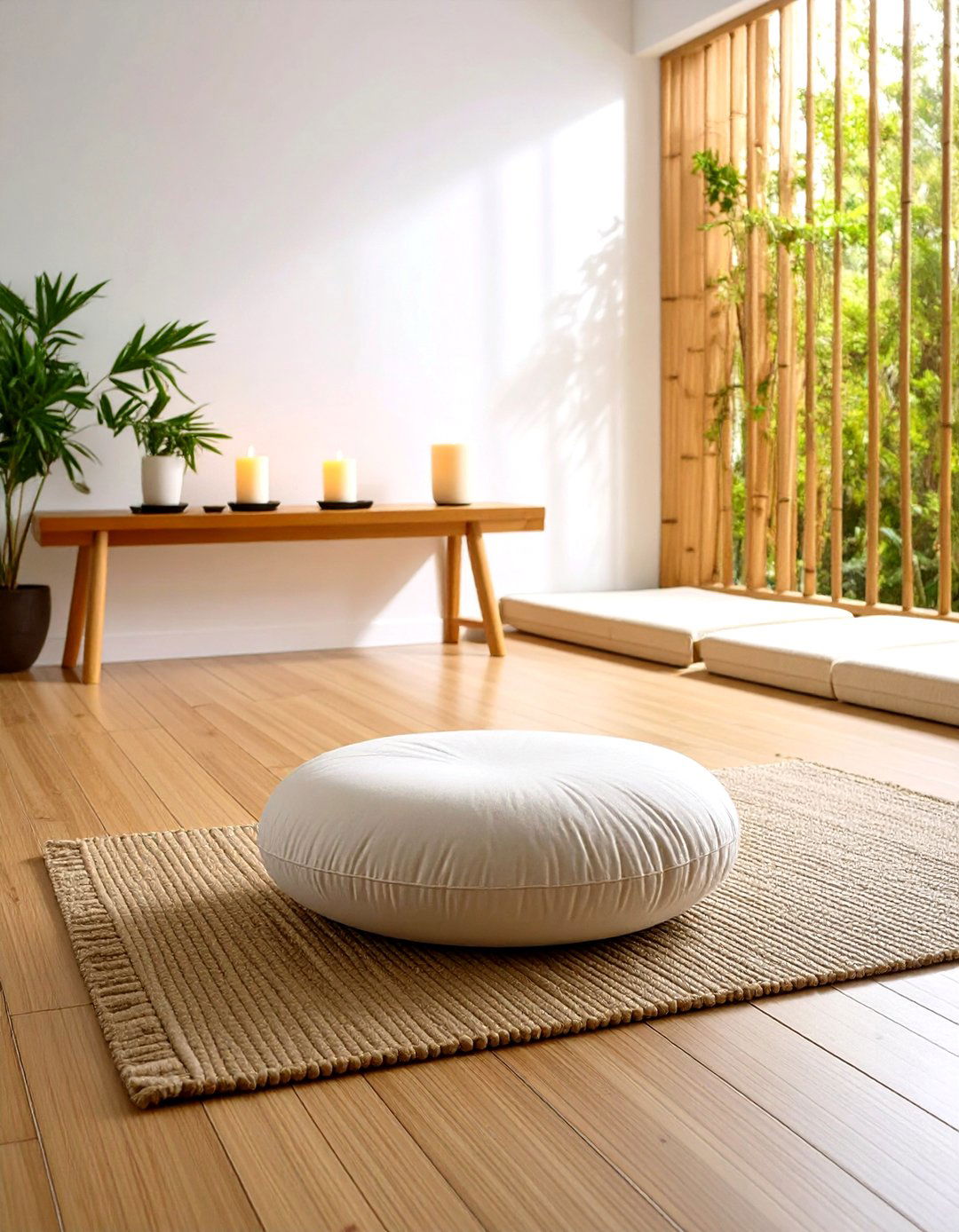 Zen Minimalist Meditation Room - 24 meditation room ideas