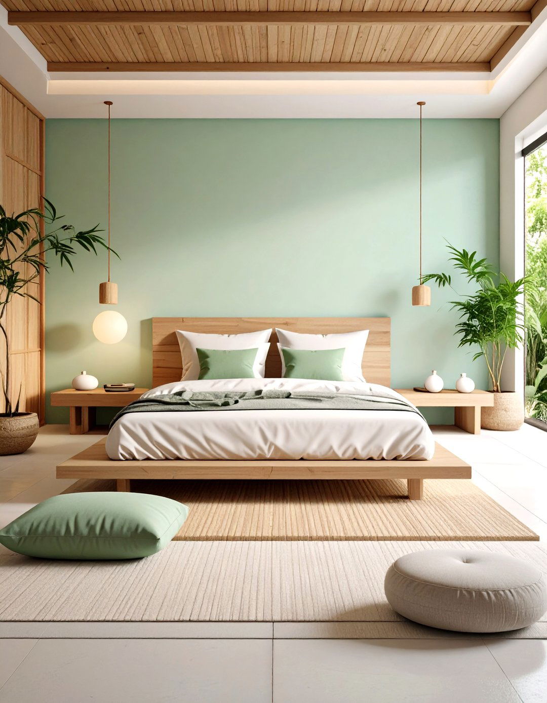 Zen Minimalist White Bedroom - 24 White Bedroom Ideas