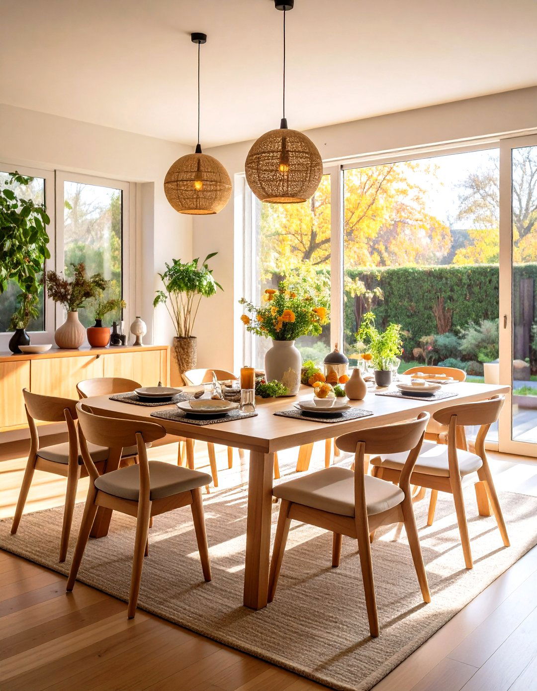 Zen Modern Meditation Dining - 24 Modern Dining Room Ideas