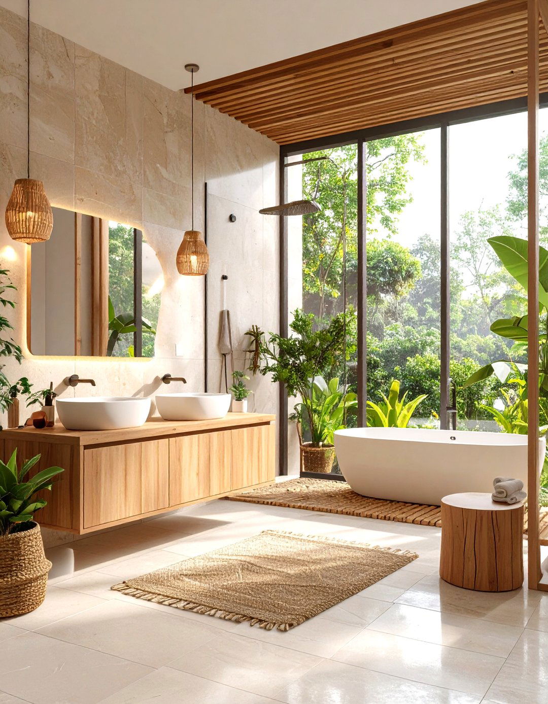 Zen Spa Relaxation Bathroom - 24 Kids Bathroom Ideas