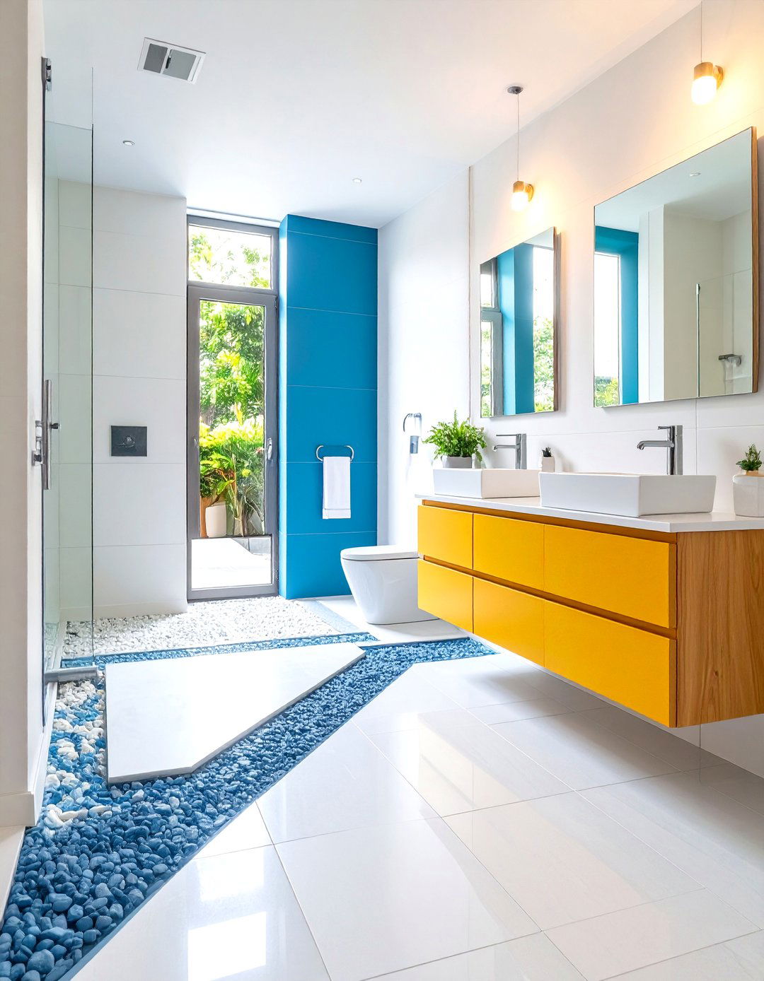 Zero Threshold Entry with Advanced Drainage Systems - 24 Handicap Bathroom Ideas