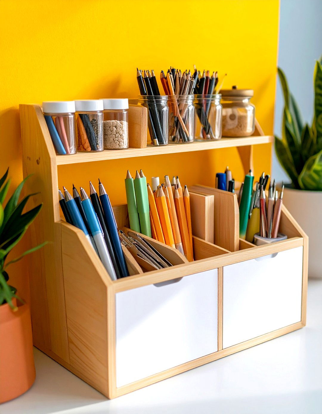 Zero Waste Office Supply System - 24 Green Home Office Ideas