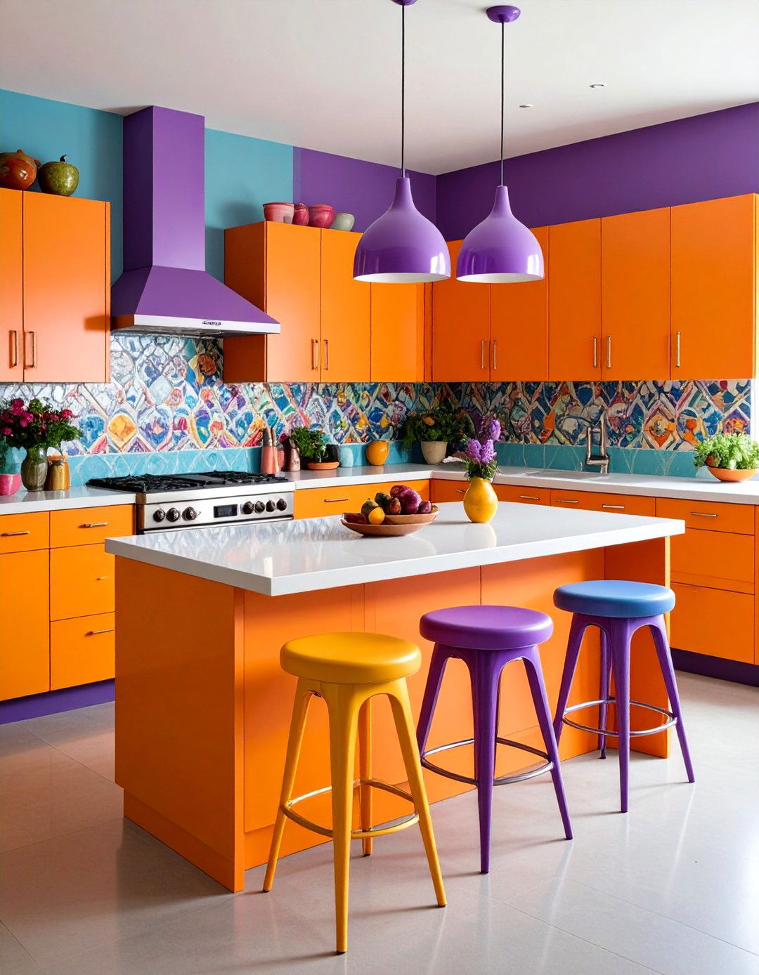 s Color Pop Kitchen - 24 Retro Kitchen Ideas