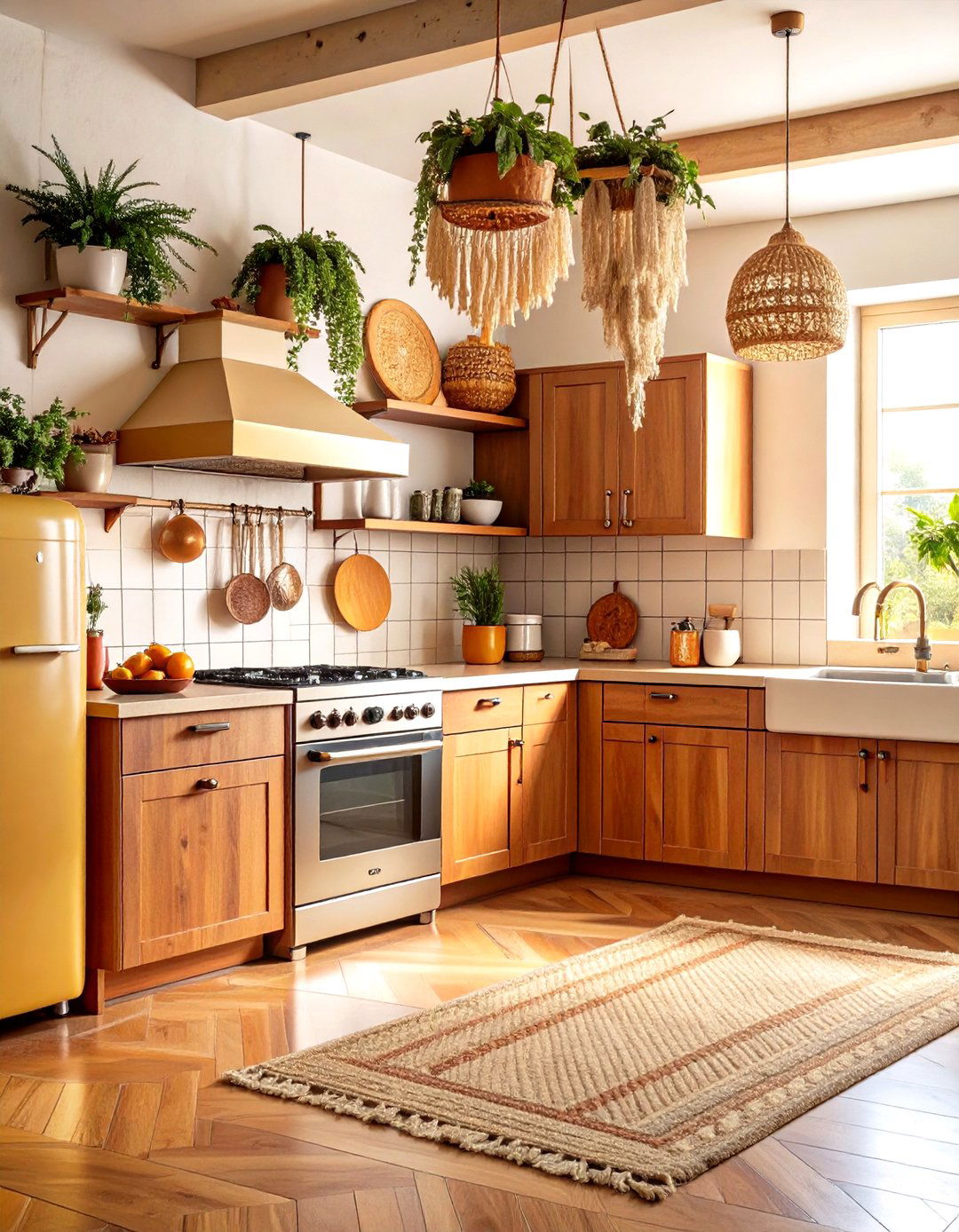 s Harvest Gold Kitchen - 24 Retro Kitchen Ideas