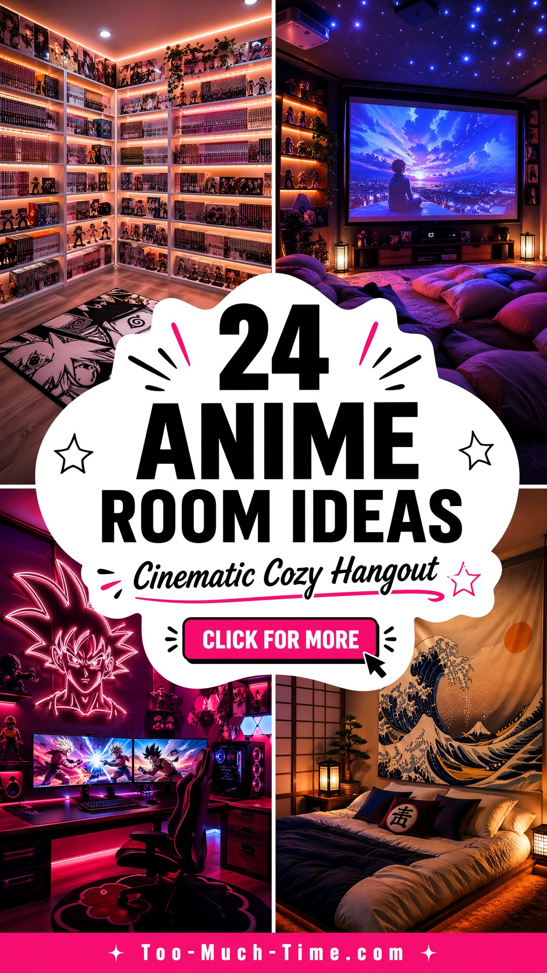 24 Anime Room Ideas for a Cinematic and Cozy Hangout - 24 Anime Room Ideas for a Cinematic and Cozy Hangout