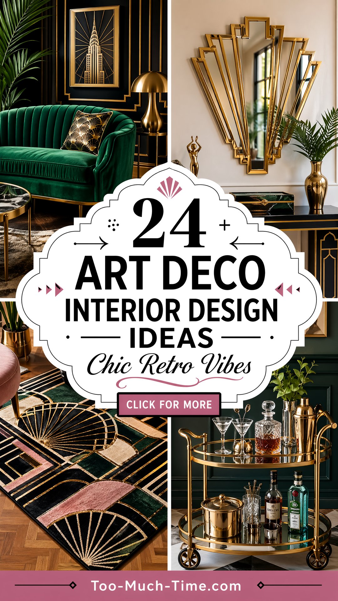 24 Art Deco Interior Design Ideas for Chic Interiors - 24 Art Deco Interior Design Ideas for Chic Interiors