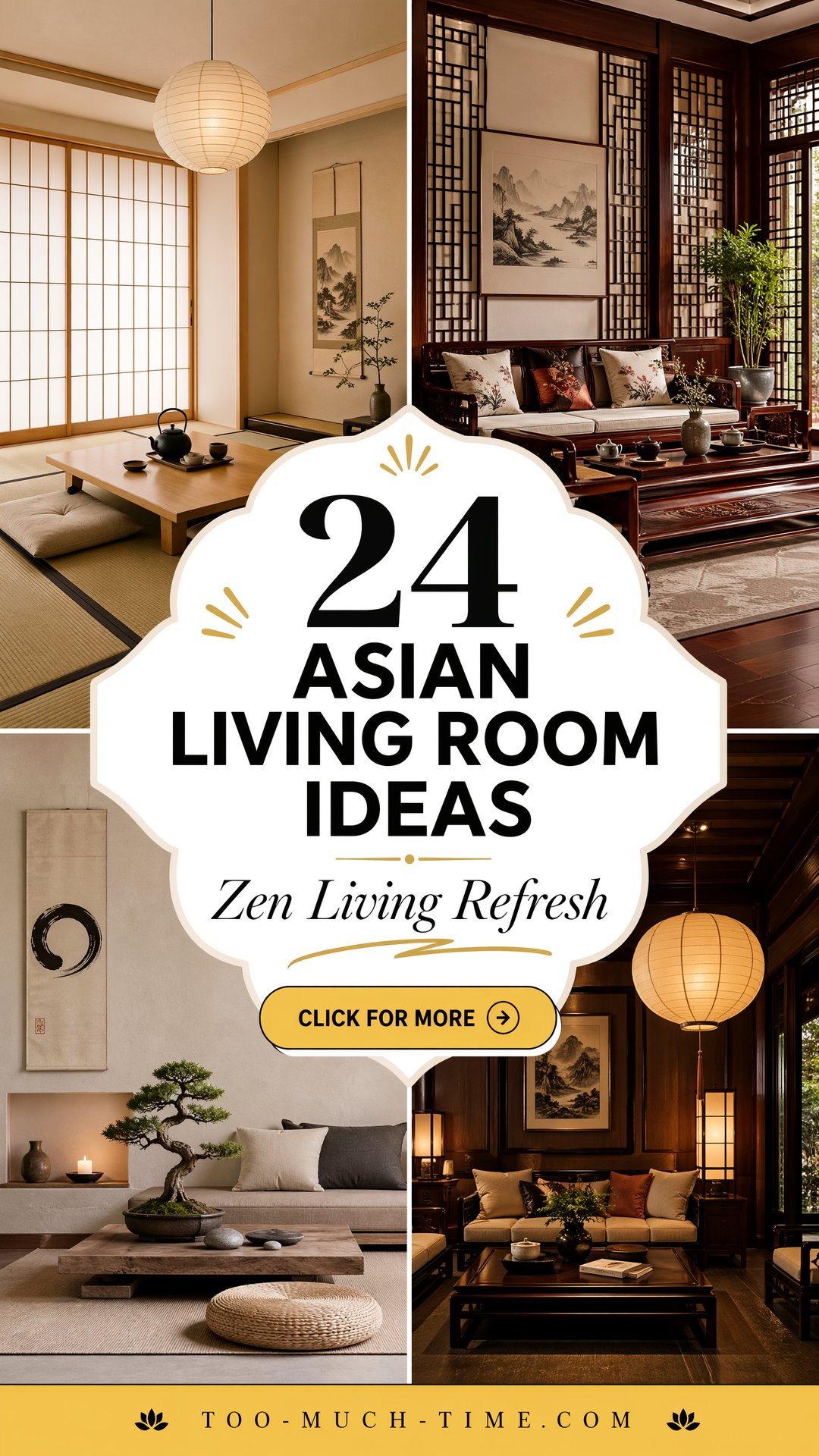24 Asian Living Room Ideas to Refresh Your Space Today - 24 Asian Living Room Ideas to Refresh Your Space Today