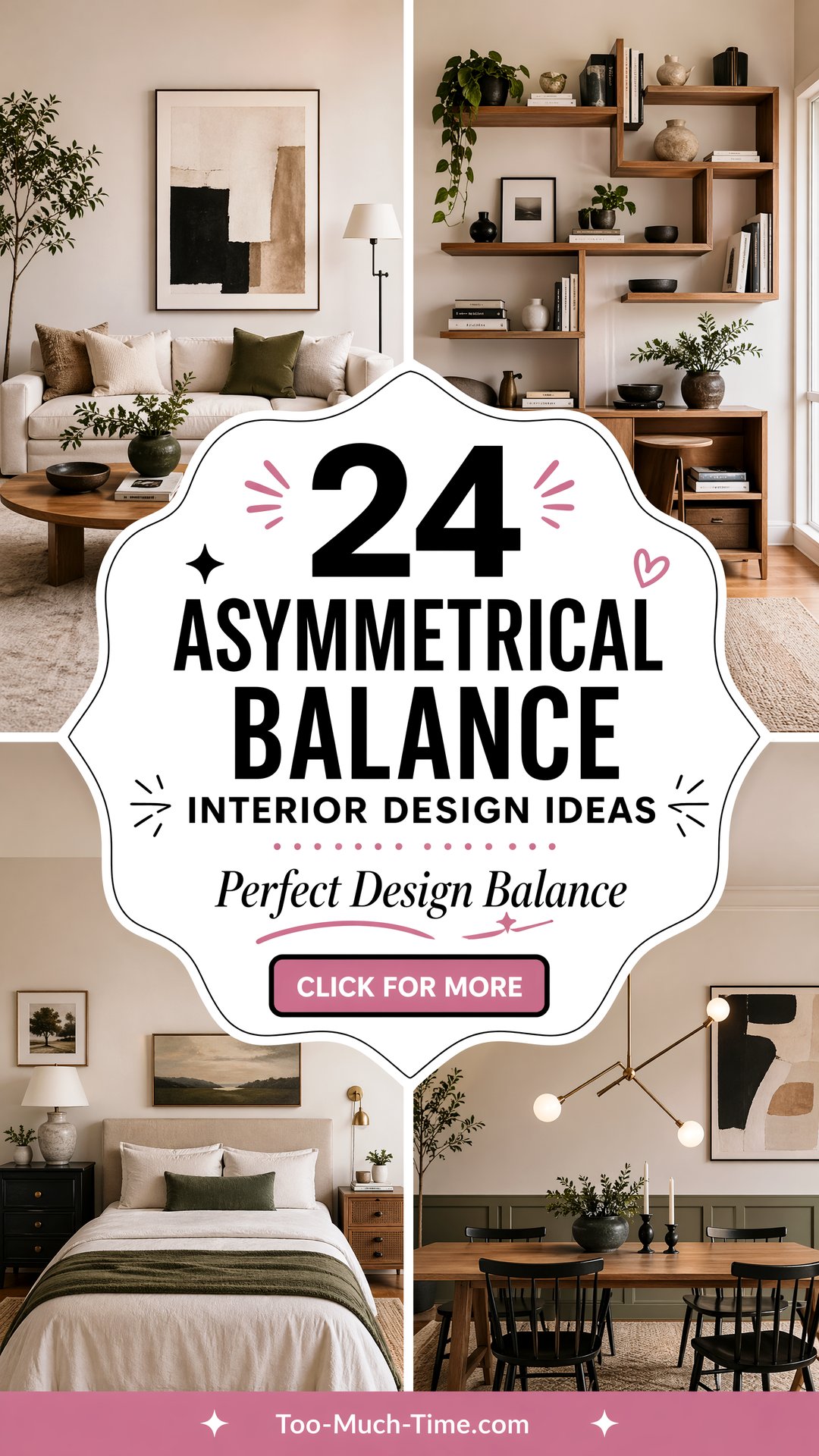 24 Asymmetrical Balance Interior Design Ideas Tips - 24 Asymmetrical Balance Interior Design Ideas Tips