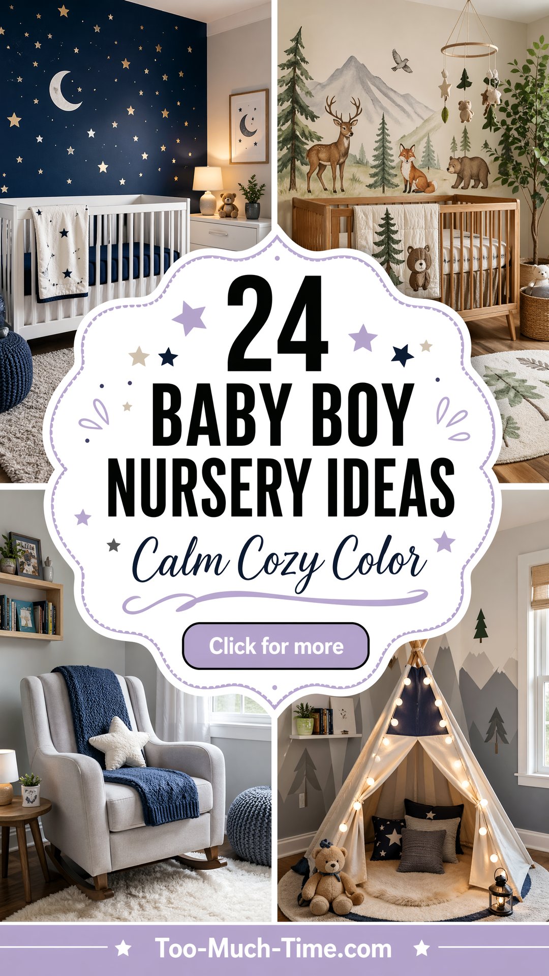24 Baby Boy Nursery Ideas for Calm Spaces in Cozy Color - 24 Baby Boy Nursery Ideas for Calm Spaces in Cozy Color