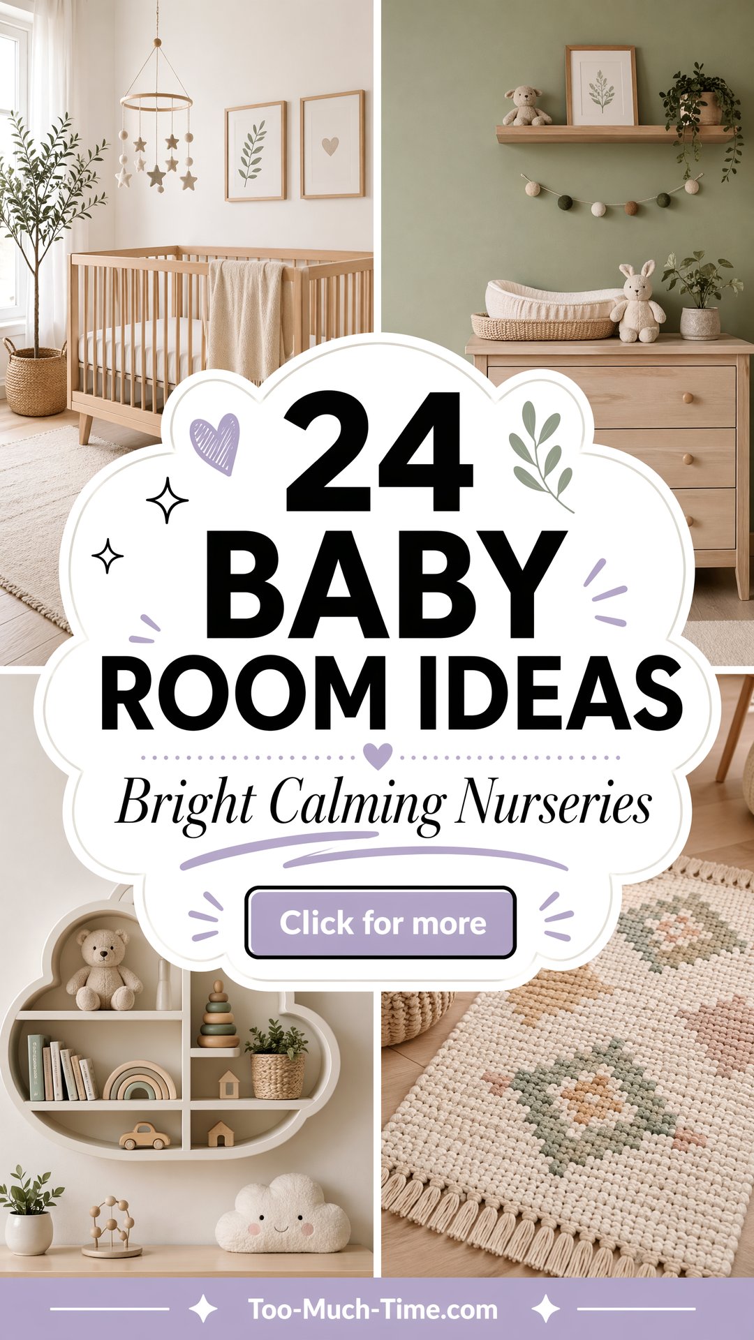 24 Baby Room Ideas for Bright Calming Nurseries Today - 24 Baby Room Ideas for Bright, Calming Nurseries Today