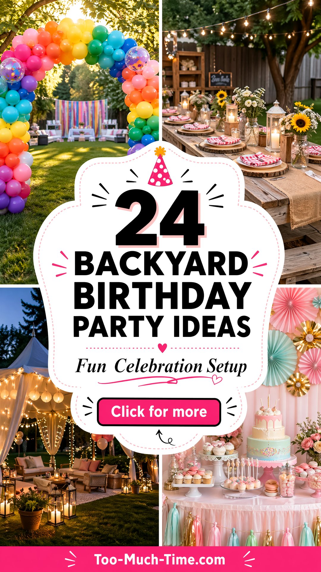 24 Backyard Birthday Party Ideas for Fun and Safe Celebrations - 24 Backyard Birthday Party Ideas for Fun and Safe Celebrations