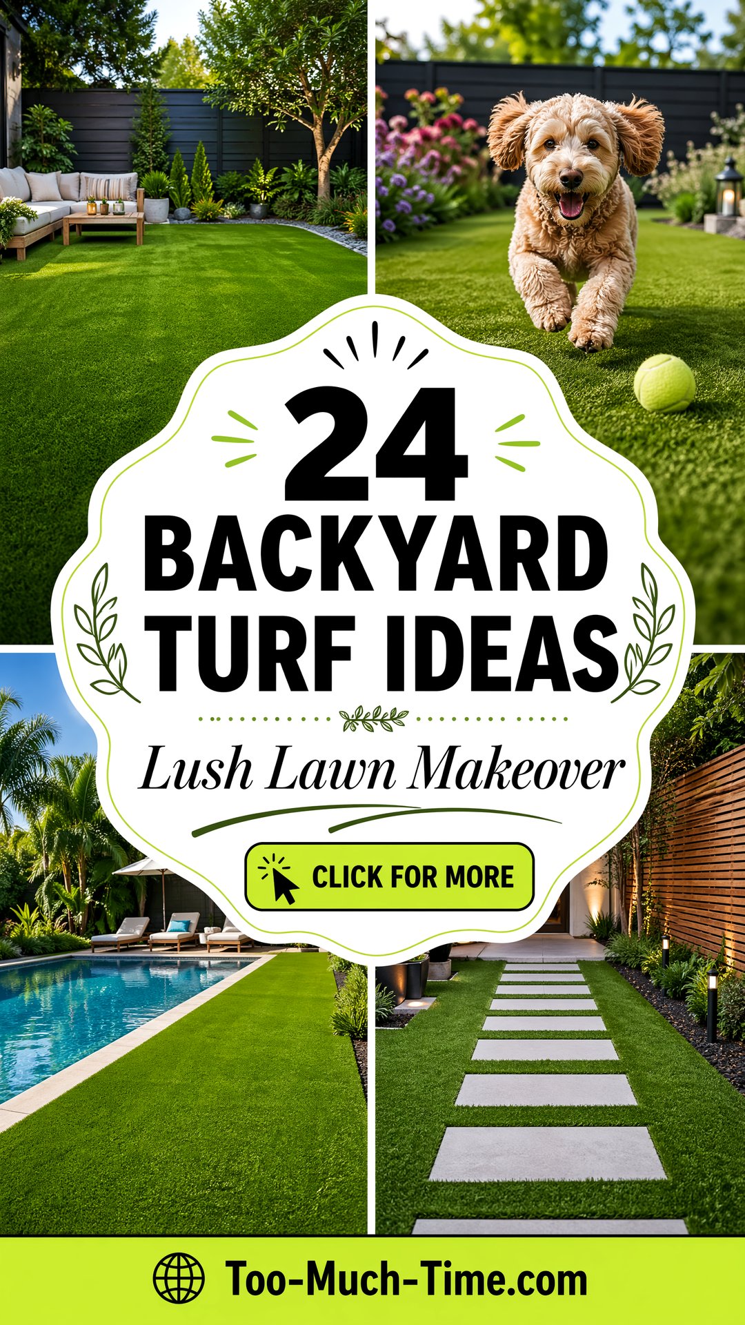 24 Backyard Turf Ideas Grow a Lush Lawn Makeover Today - 24 Backyard Turf Ideas: Grow a Lush Lawn Makeover Today