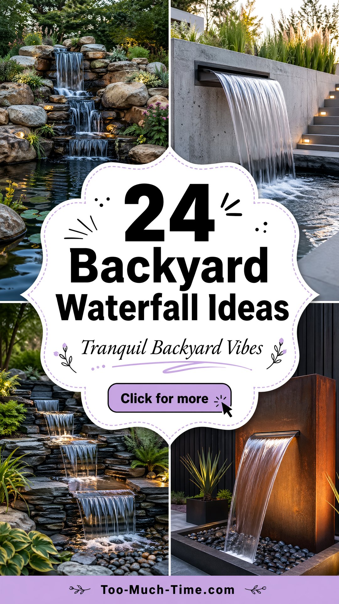 24 Backyard Waterfall Ideas for Tranquil Ambience Today - 24 Backyard Waterfall Ideas for Tranquil Ambience Today