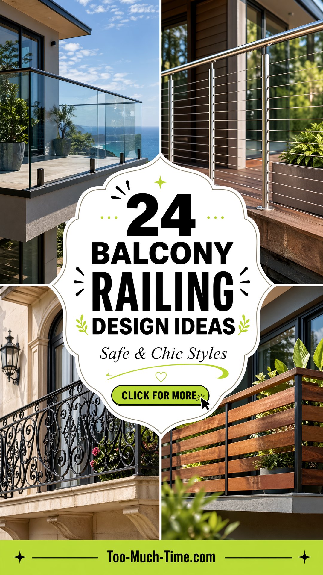 24 Balcony Railing Design Ideas Safe Balcony Features - 24 Balcony Railing Design Ideas: Safe Balcony Features