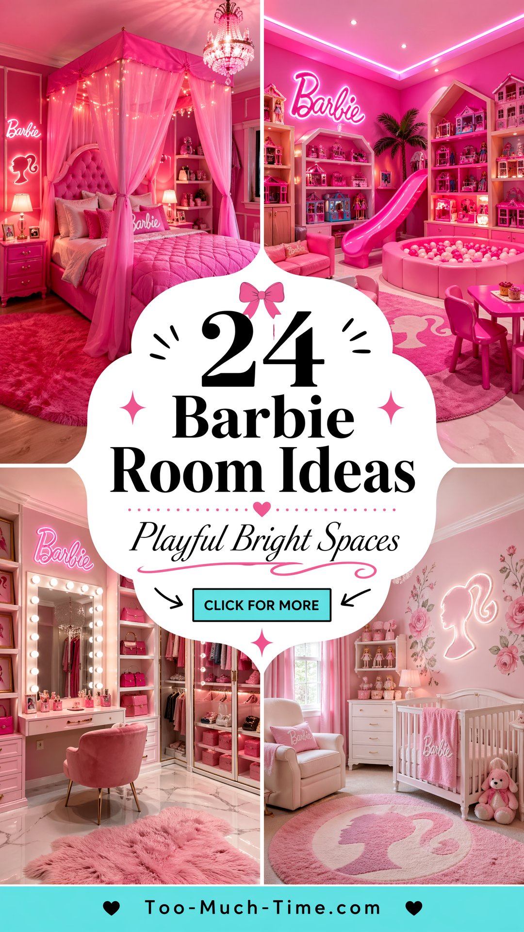 24 Barbie Room Ideas for Playful Bright Kid Spaces - 24 Barbie Room Ideas for Playful Bright Kid Spaces