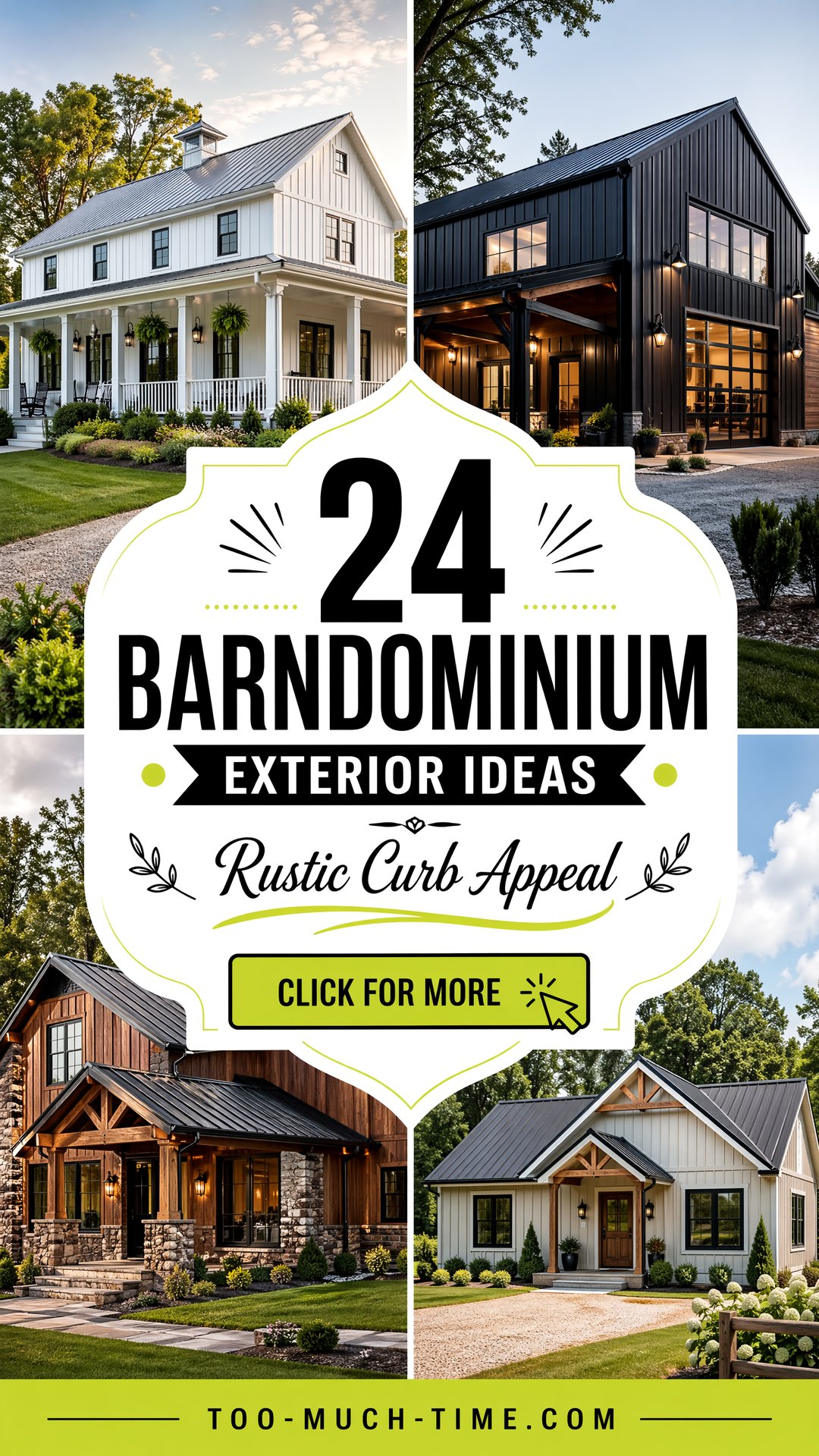 24 Barndominium Exterior Ideas Rustic Curb Appeal - 24 Barndominium Exterior Ideas: Rustic Curb Appeal