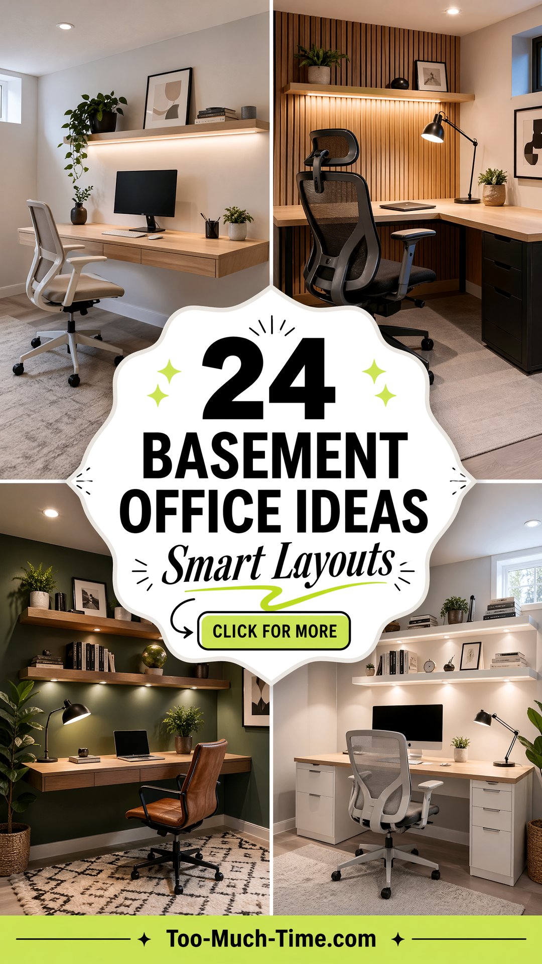 24 Basement Office Ideas Smart Layouts for Small Teams - 24 Basement Office Ideas: Smart Layouts for Small Teams