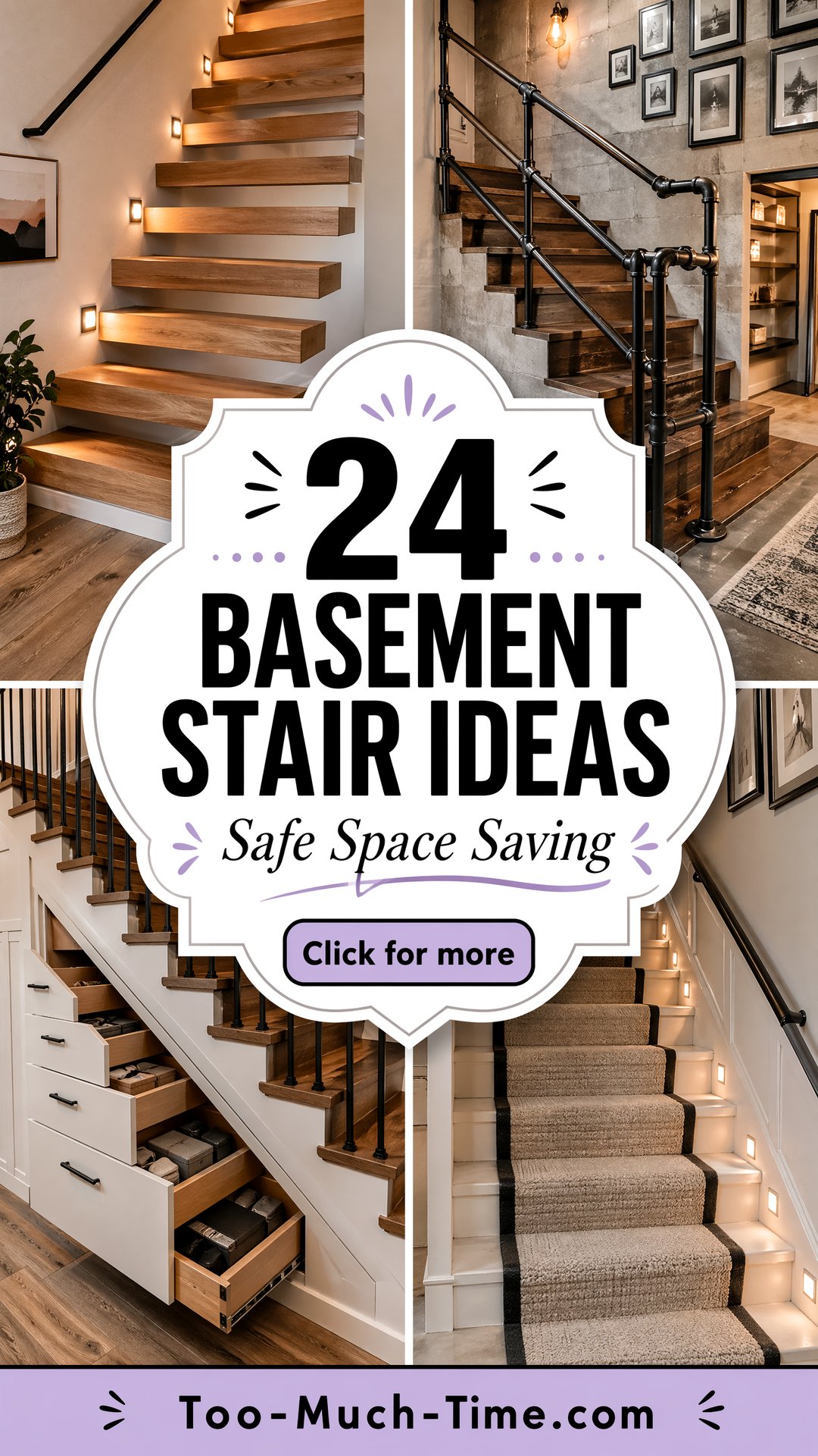 24 Basement Stair Ideas Safe Space-saving Designs - 24 Basement Stair Ideas: Safe, Space-saving Designs