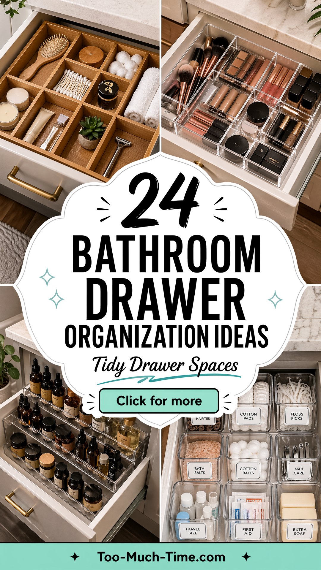 24 Bathroom Drawer Organization Ideas for Tidy Spaces - 24 Bathroom Drawer Organization Ideas for Tidy Spaces