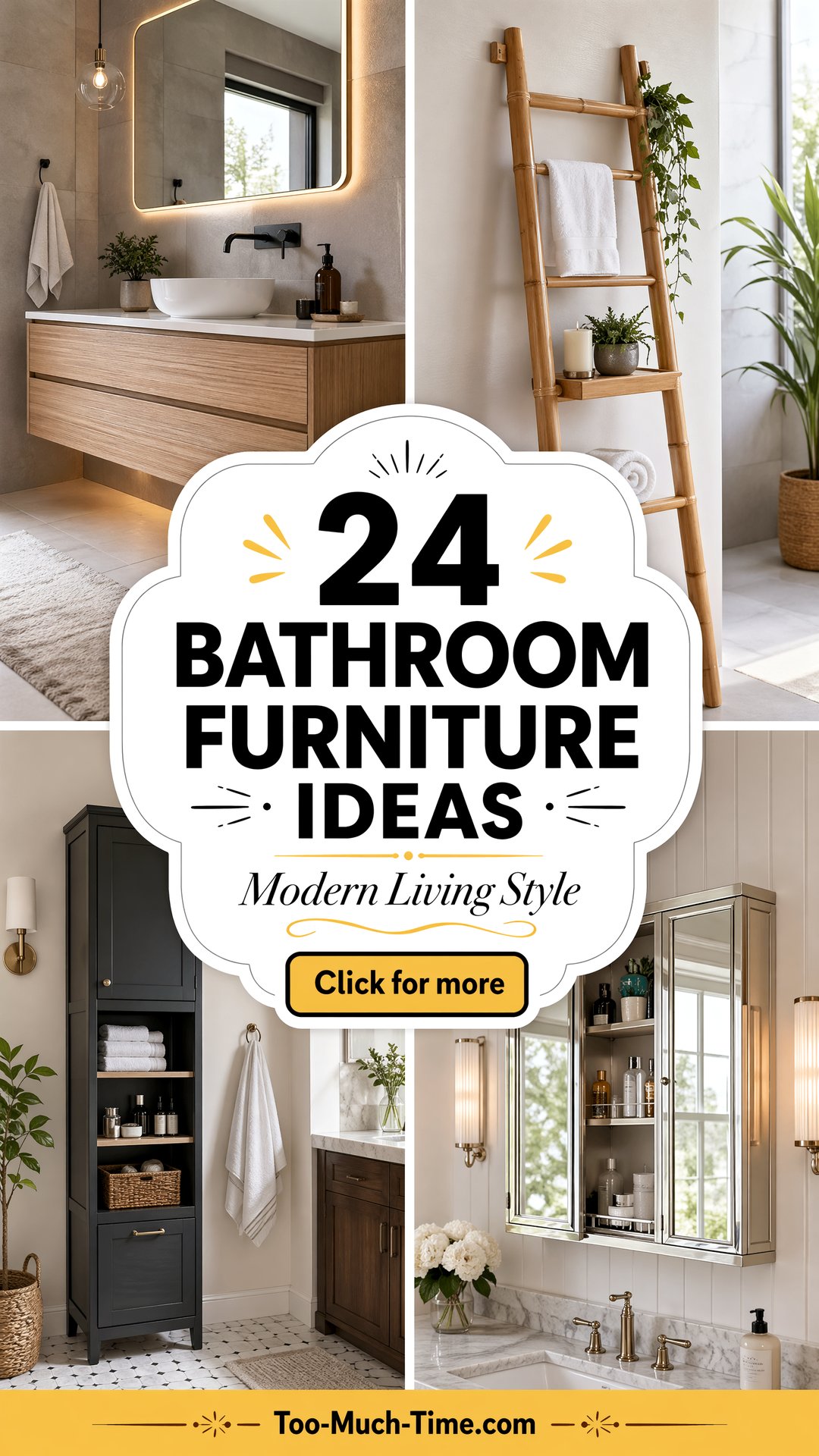 24 Bathroom Furniture Ideas for Modern Living and Style - 24 Bathroom Furniture Ideas for Modern Living and Style