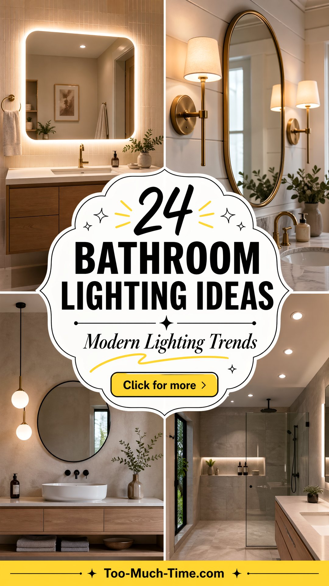 24 Bathroom Lighting Ideas for Modern Lighting Trends - 24 Bathroom Lighting Ideas for Modern Lighting Trends