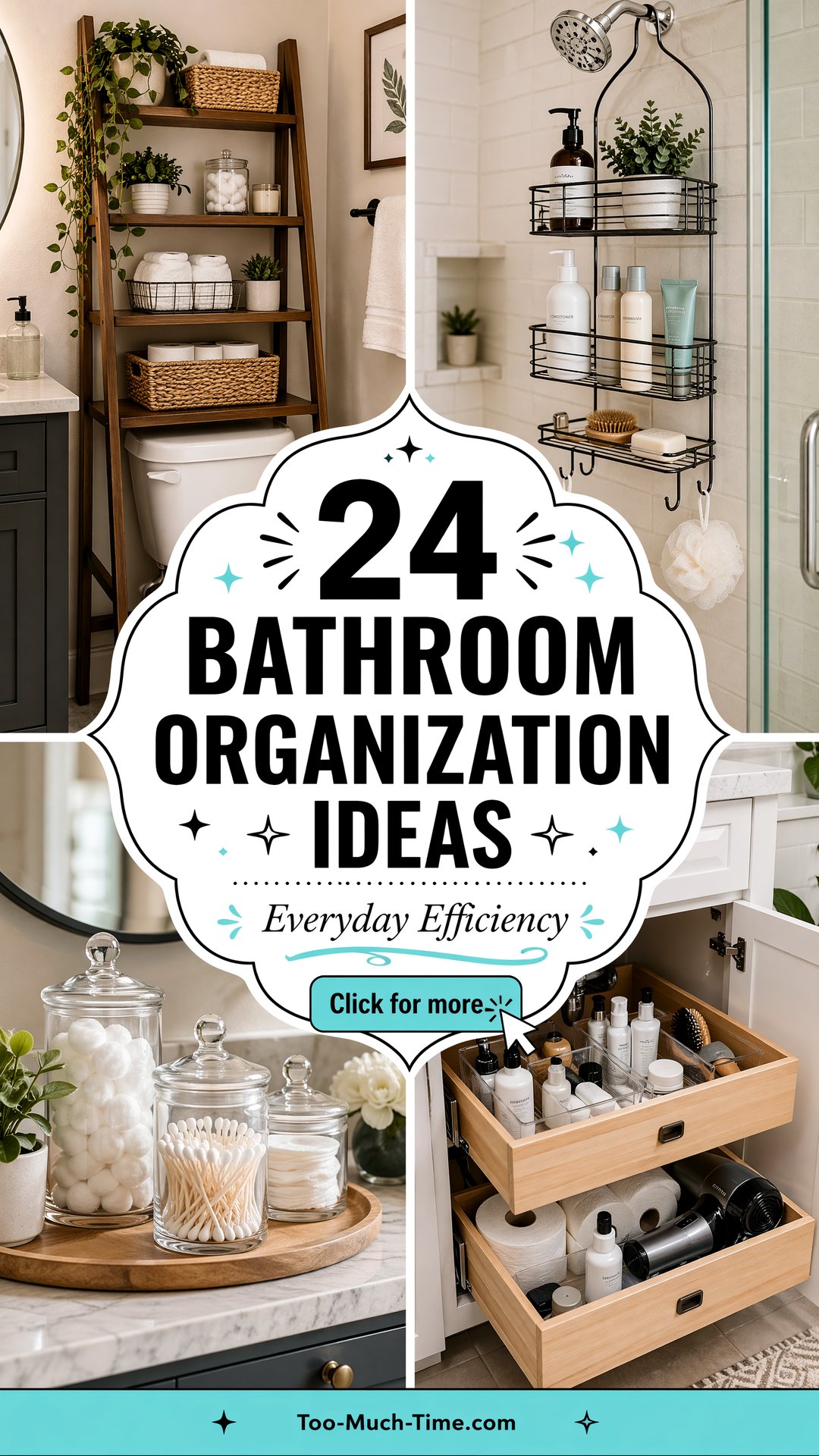 24 Bathroom Organization Ideas for Everyday Efficiency - 24 Bathroom Organization Ideas for Everyday Efficiency