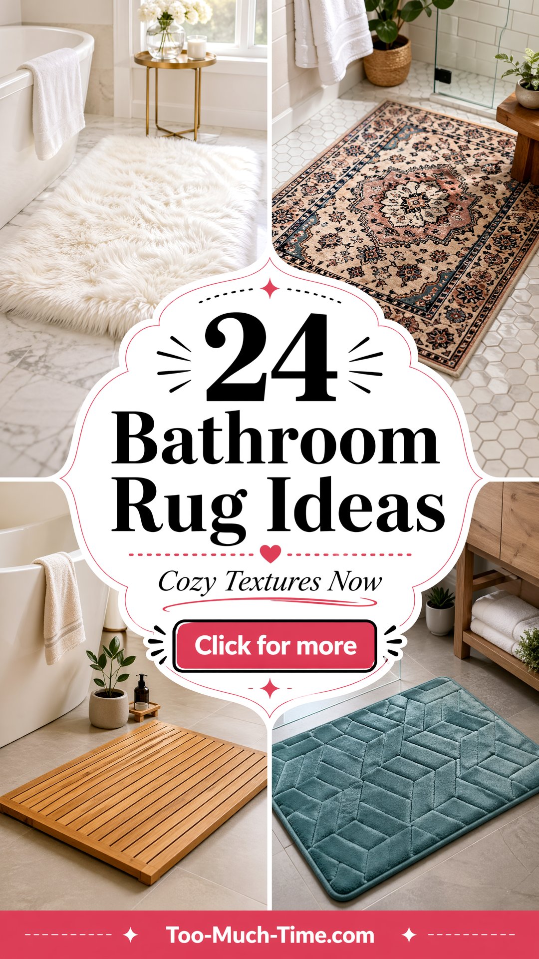 24 Bathroom Rug Ideas Cozy Textures and Patterns Now - 24 Bathroom Rug Ideas: Cozy Textures and Patterns Now