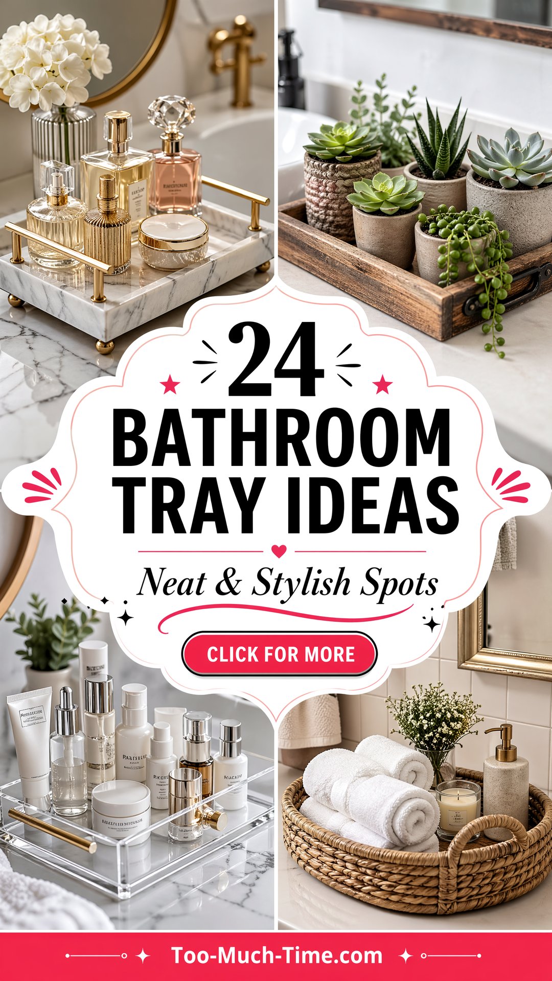 24 Bathroom Tray Ideas Neat Storage and Stylish Spots - 24 Bathroom Tray Ideas: Neat Storage and Stylish Spots
