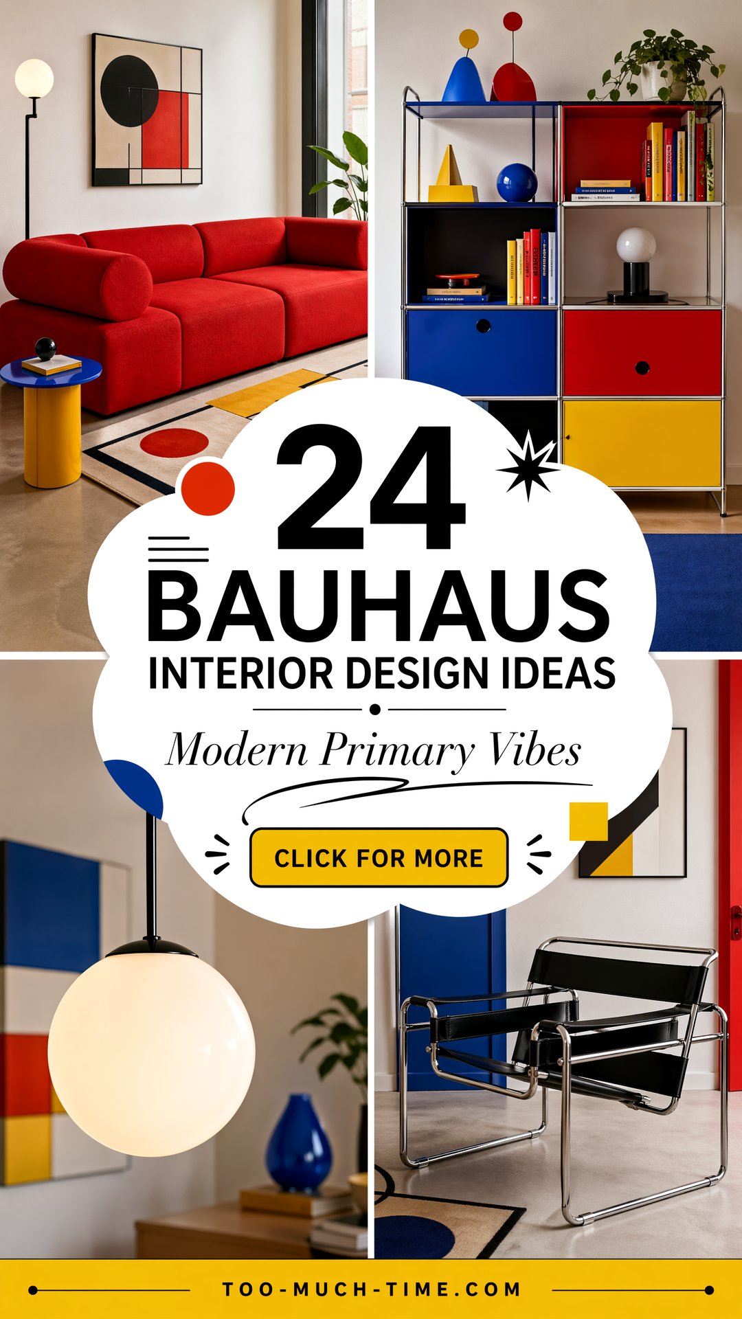 24 Bauhaus Interior Design Ideas for Modern Homes Today - 24 Bauhaus Interior Design Ideas for Modern Homes Today
