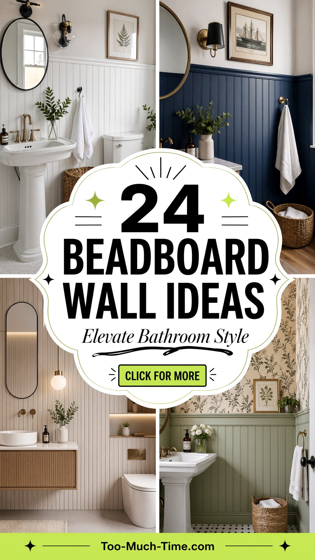 24 Beadboard Wall Ideas to Elevate Your Bathroom Style - 24 Beadboard Wall Ideas to Elevate Your Bathroom Style