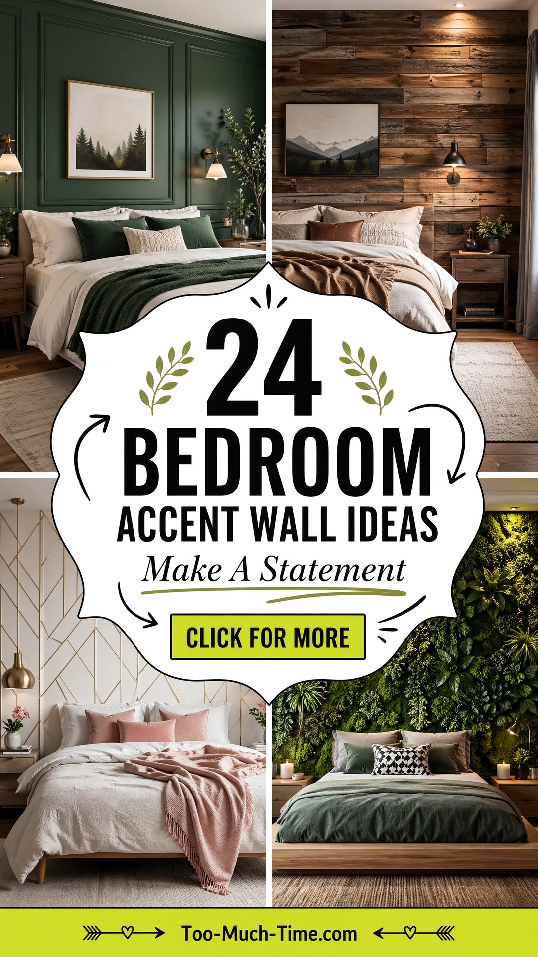 24 Bedroom Accent Wall Ideas Bold Wall Finishes Now - 24 Bedroom Accent Wall Ideas: Bold Wall Finishes Now