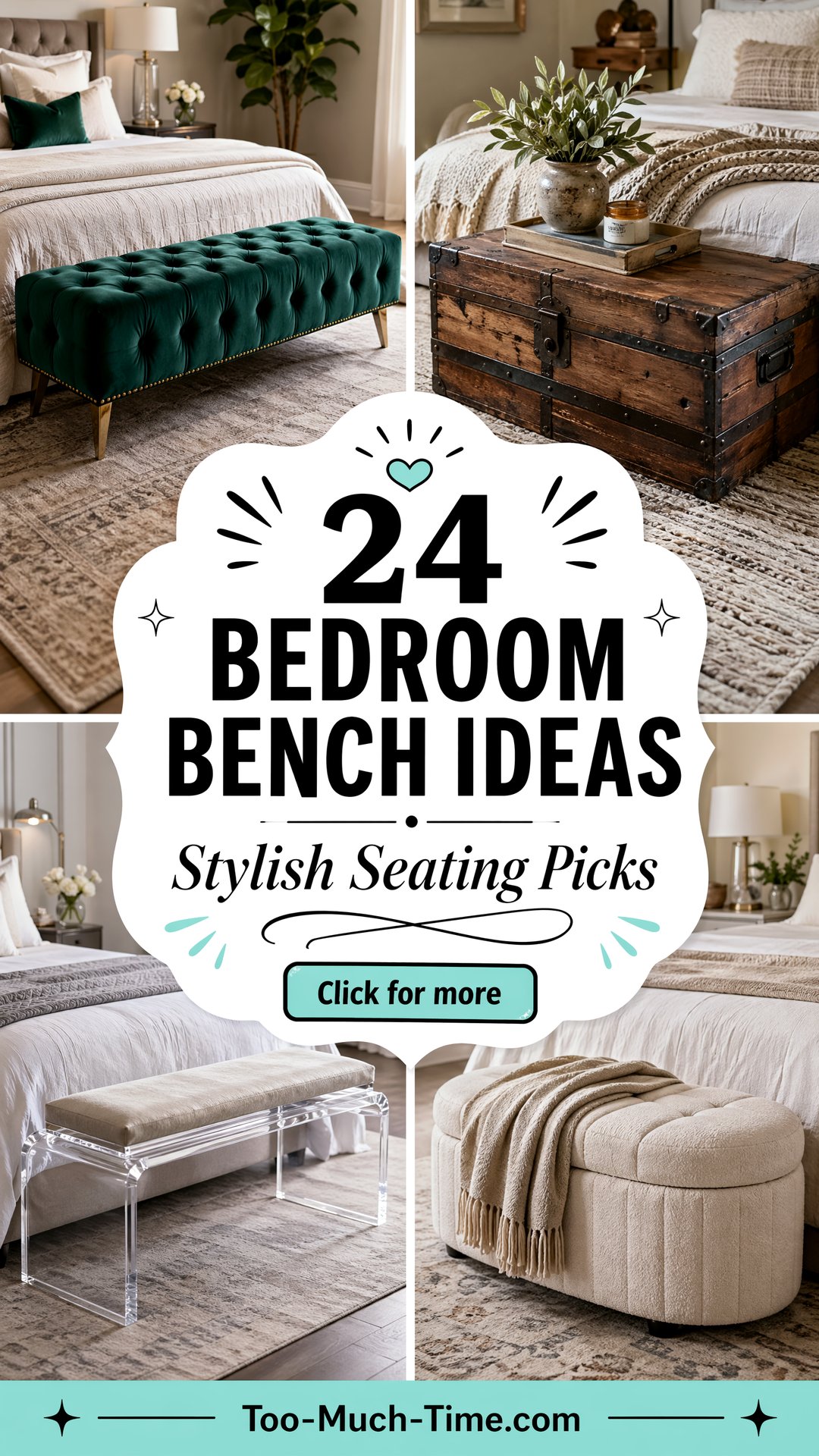 24 Bedroom Bench Ideas Stylish Seating Solutions! - 24 Bedroom Bench Ideas: Stylish Seating Solutions!