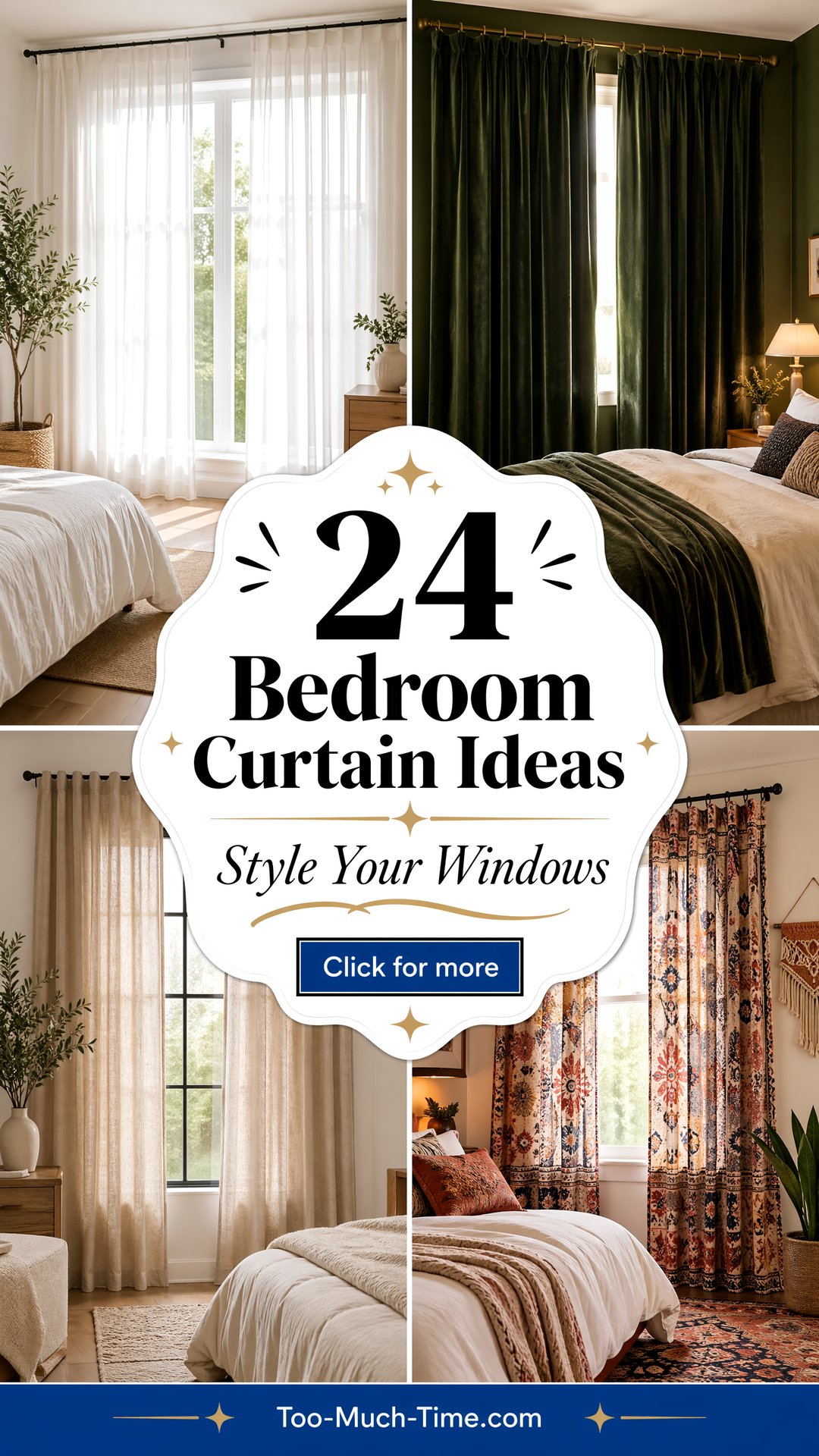 24 Bedroom Curtain Ideas Stylish Drapery Tips Now - 24 Bedroom Curtain Ideas: Stylish Drapery Tips Now