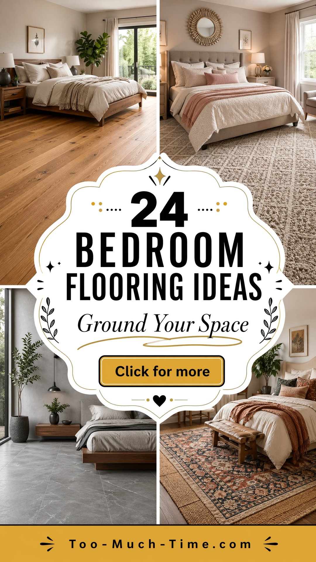 24 Bedroom Flooring Ideas Creative Floors and More - 24 Bedroom Flooring Ideas: Creative Floors and More