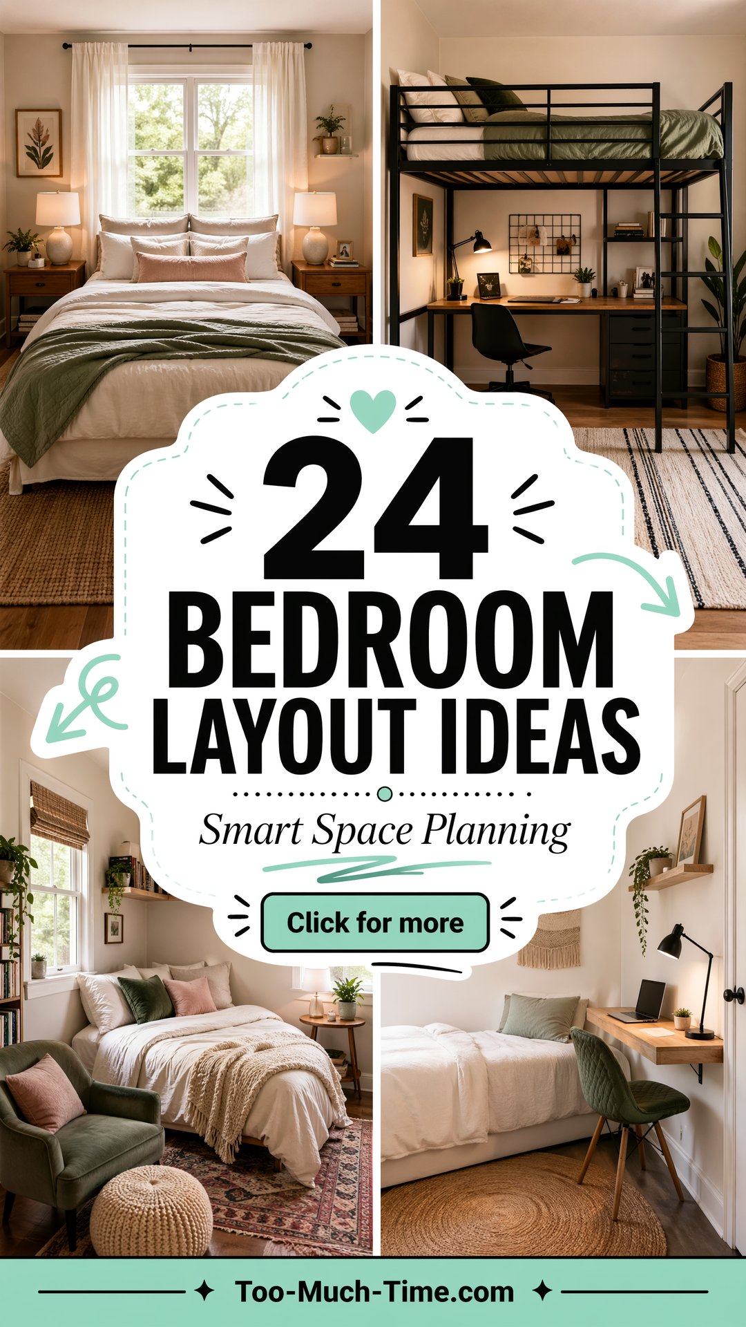 24 Bedroom Layout Ideas for Smarter Spaces At a Glance - 24 Bedroom Layout Ideas for Smarter Spaces At a Glance