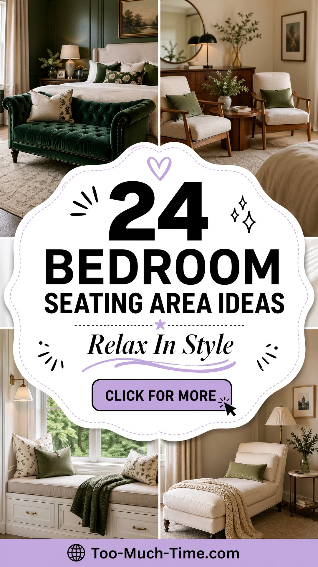 24 Bedroom Seating Area Ideas Cozy Corners for Rooms - 24 Bedroom Seating Area Ideas: Cozy Corners for Rooms