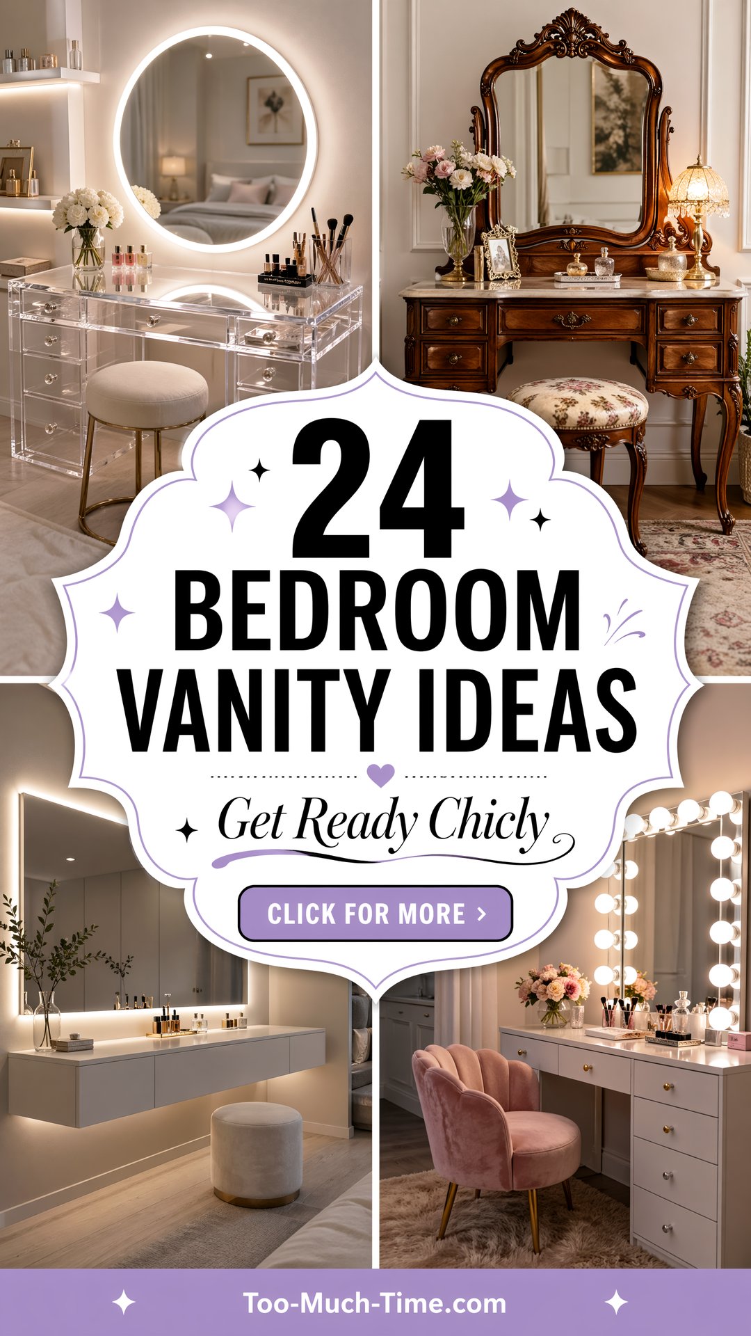 24 Bedroom Vanity Ideas for a Chic Morning Routine - 24 Bedroom Vanity Ideas for a Chic Morning Routine
