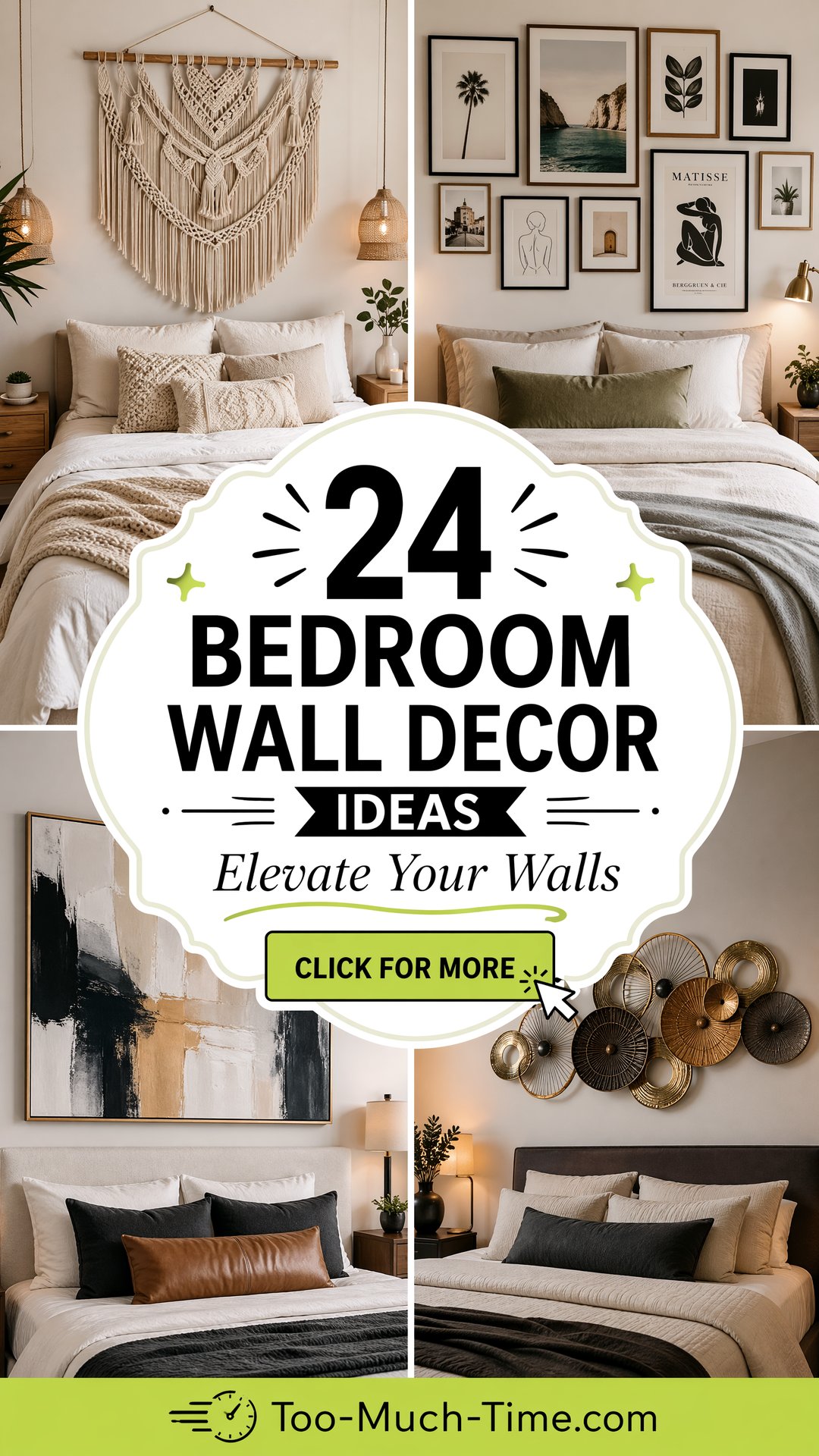 24 Bedroom Wall Decor Ideas to Elevate Space Today - 24 Bedroom Wall Decor Ideas to Elevate Space Today