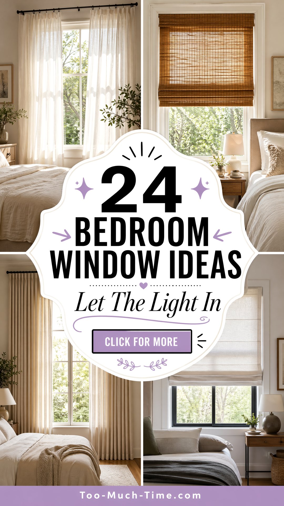 24 Bedroom Window Ideas Light Privacy and Shade Tips - 24 Bedroom Window Ideas: Light, Privacy and Shade Tips