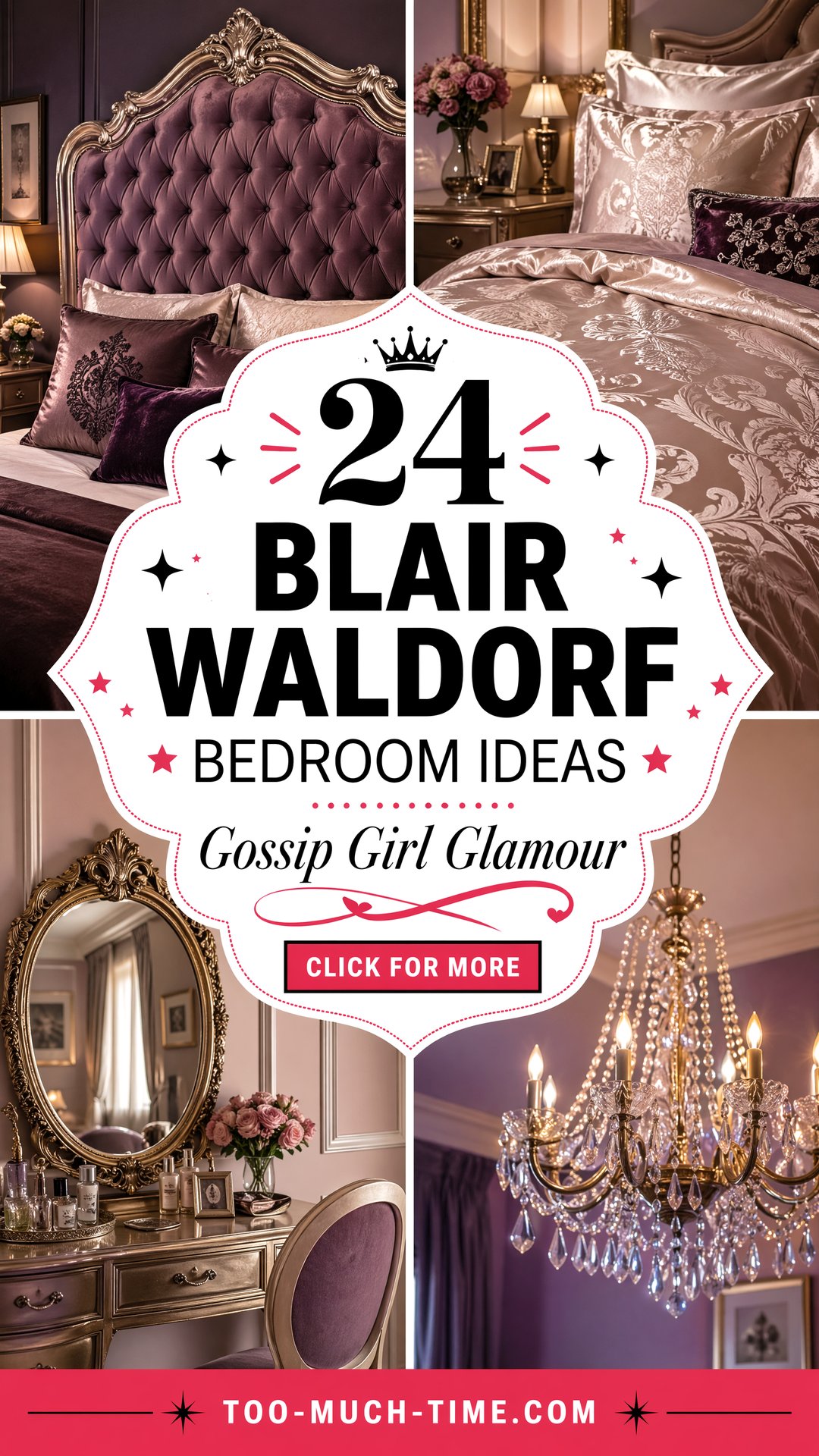 24 Blair Waldorf Bedroom Ideas for Glamorous Sleep - 24 Blair Waldorf Bedroom Ideas for Glamorous Sleep