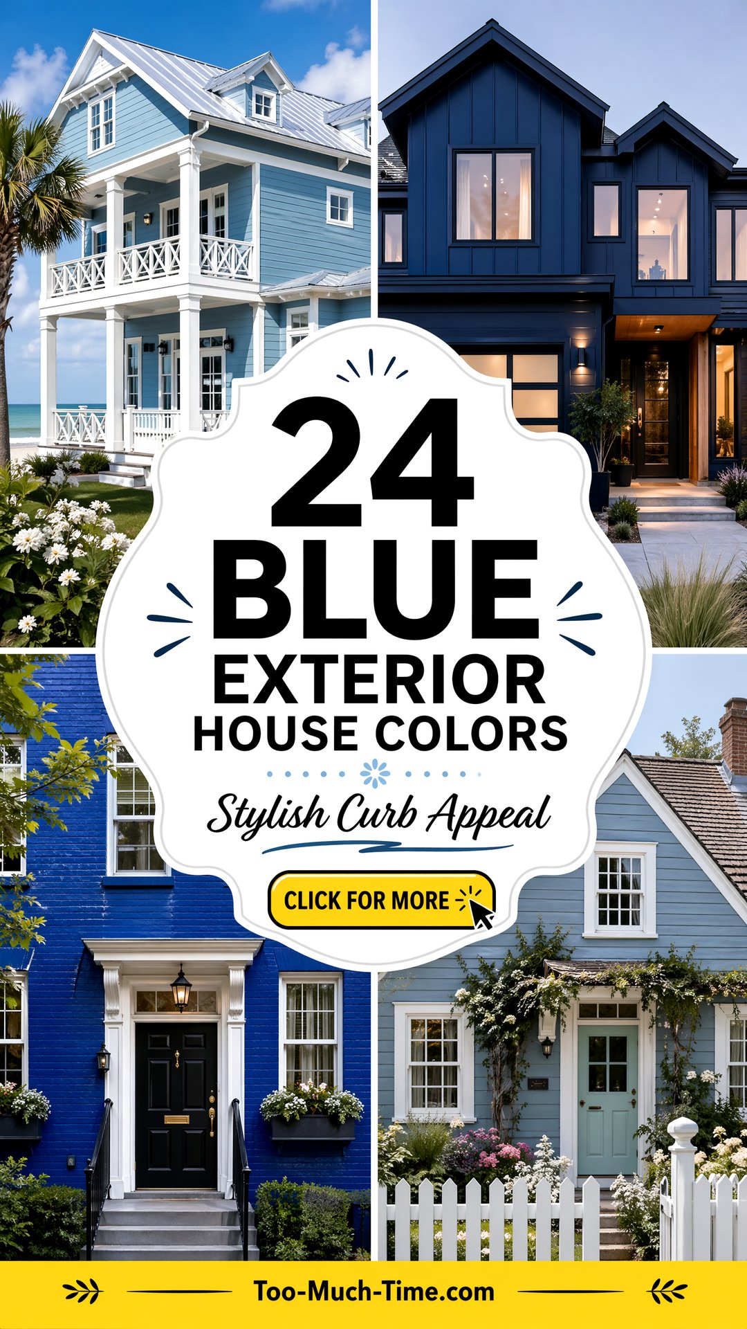 24 Blue Exterior House Colors for Stylish Curb Appeal Today - 24 Blue Exterior House Colors for Stylish Curb Appeal Today