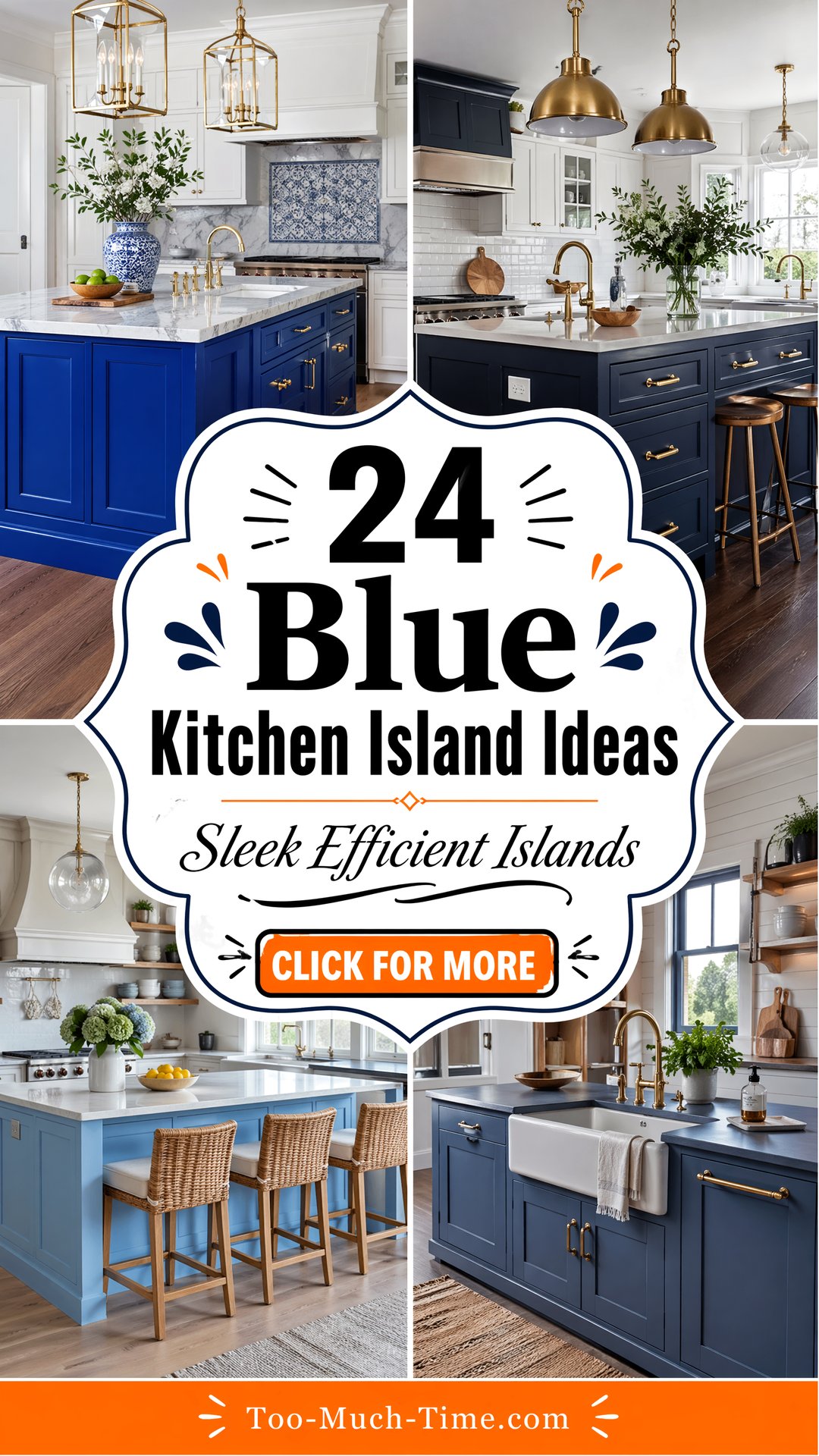 24 Blue Kitchen Island Ideas for Sleek Efficient Today - 24 Blue Kitchen Island Ideas for Sleek, Efficient Today