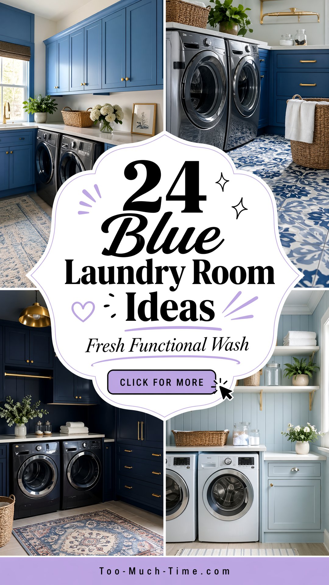 24 Blue Laundry Room Ideas for Fresh Functional Spaces - 24 Blue Laundry Room Ideas for Fresh, Functional Spaces